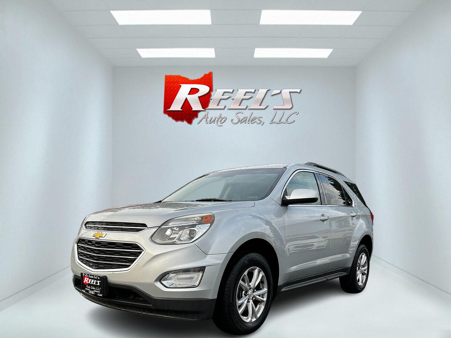 2017 Silver /Black Chevrolet Equinox 2LT AWD (2GNFLFE39H6) with an 3.6L V6 DOHC 24V engine, 6 Speed Automatic transmission, located at 547 E. Main St., Orwell, OH, 44076, (440) 437-5893, 41.535435, -80.847855 - This 2017 Chevrolet Equinox 2LT AWD is a robust midsize SUV powered by a 3.6-liter V6 engine delivering 301 horsepower, coupled with a 6-speed automatic transmission. This configuration provides a powerful and smooth driving experience. It's well-equipped for comfort and convenience, featuring heate - Photo#0