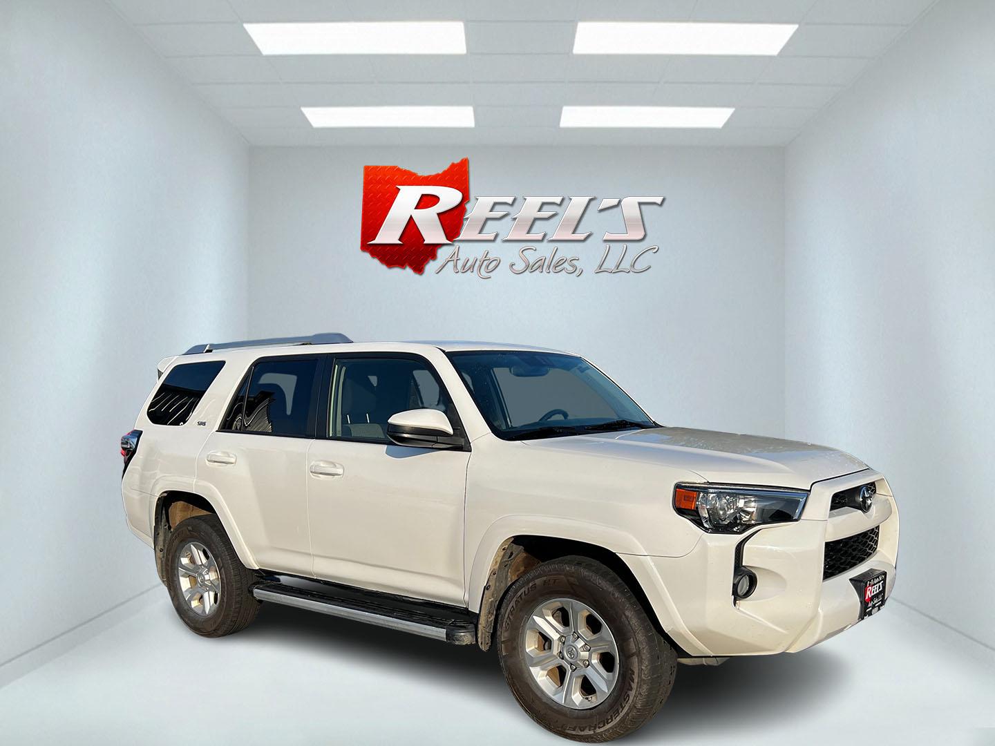 2017 White /Black Toyota 4Runner SR5 4WD (JTEBU5JR8H5) with an 4.0L V6 DOHC 24V engine, 5-Speed Automatic transmission, located at 11115 Chardon Rd. , Chardon, OH, 44024, (440) 214-9705, 41.580246, -81.241943 - Photo#3