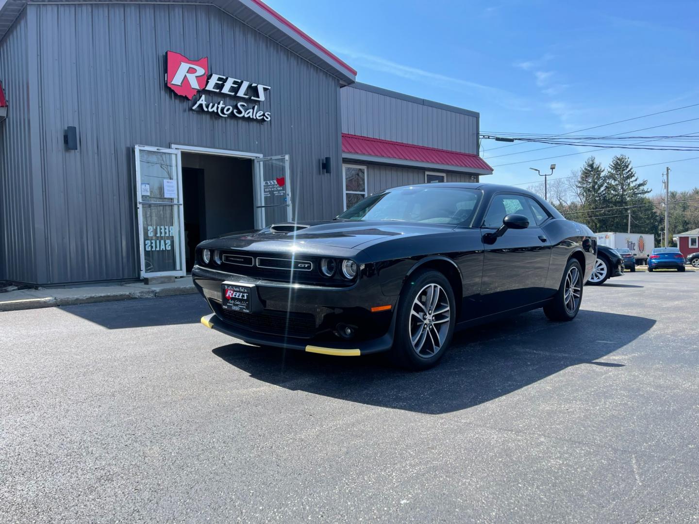 2019 Black /Black Dodge Challenger GT AWD (2C3CDZKG7KH) with an 3.6L V6 DOHC 24V engine, 8A transmission, located at 11115 Chardon Rd. , Chardon, OH, 44024, (440) 214-9705, 41.580246, -81.241943 - Photo#0