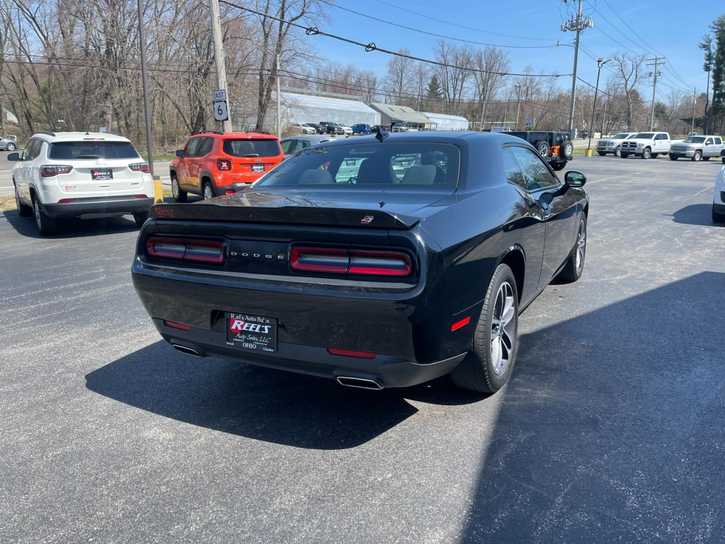 2019 Black /Black Dodge Challenger GT AWD (2C3CDZKG7KH) with an 3.6L V6 DOHC 24V engine, 8A transmission, located at 11115 Chardon Rd. , Chardon, OH, 44024, (440) 214-9705, 41.580246, -81.241943 - Photo#9