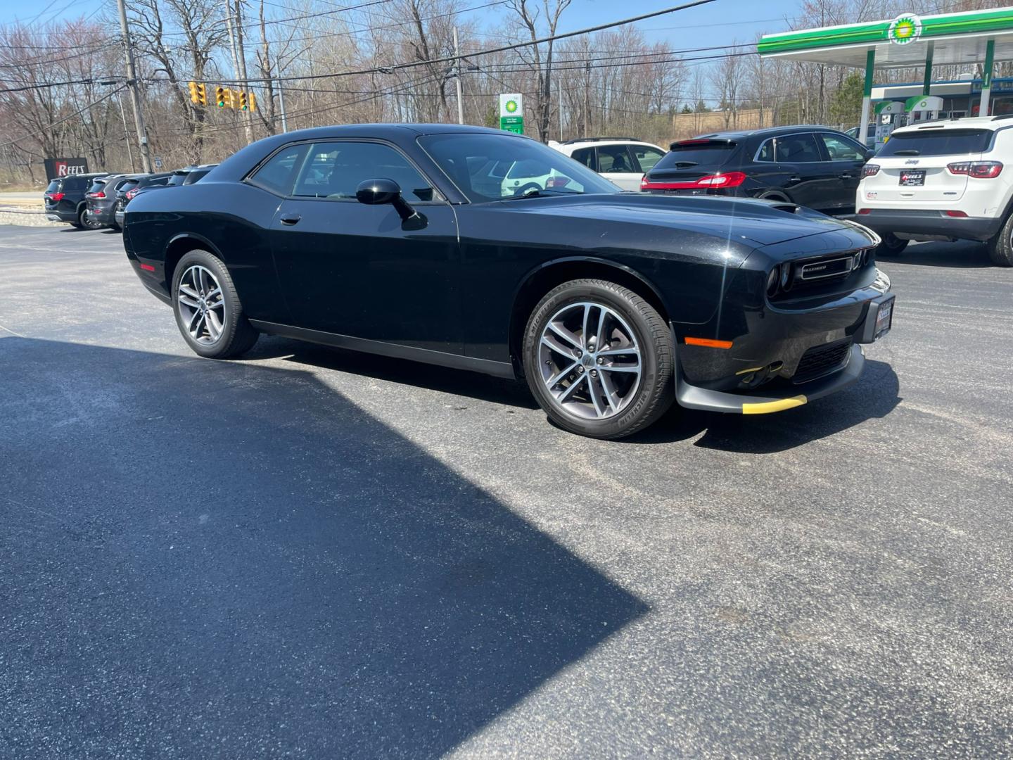 2019 Black /Black Dodge Challenger GT AWD (2C3CDZKG7KH) with an 3.6L V6 DOHC 24V engine, 8A transmission, located at 11115 Chardon Rd. , Chardon, OH, 44024, (440) 214-9705, 41.580246, -81.241943 - Photo#4