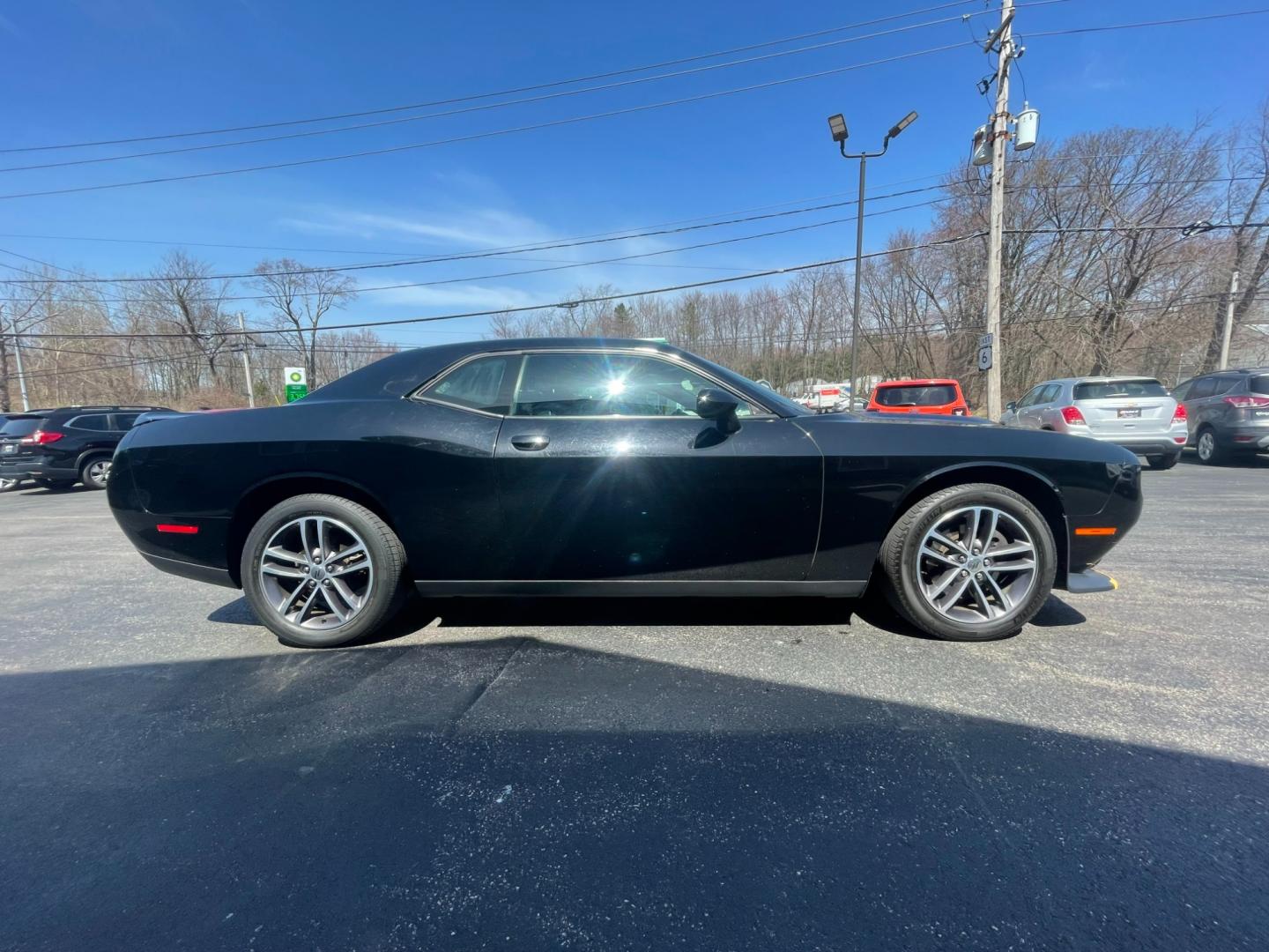 2019 Black /Black Dodge Challenger GT AWD (2C3CDZKG7KH) with an 3.6L V6 DOHC 24V engine, 8A transmission, located at 11115 Chardon Rd. , Chardon, OH, 44024, (440) 214-9705, 41.580246, -81.241943 - Photo#6