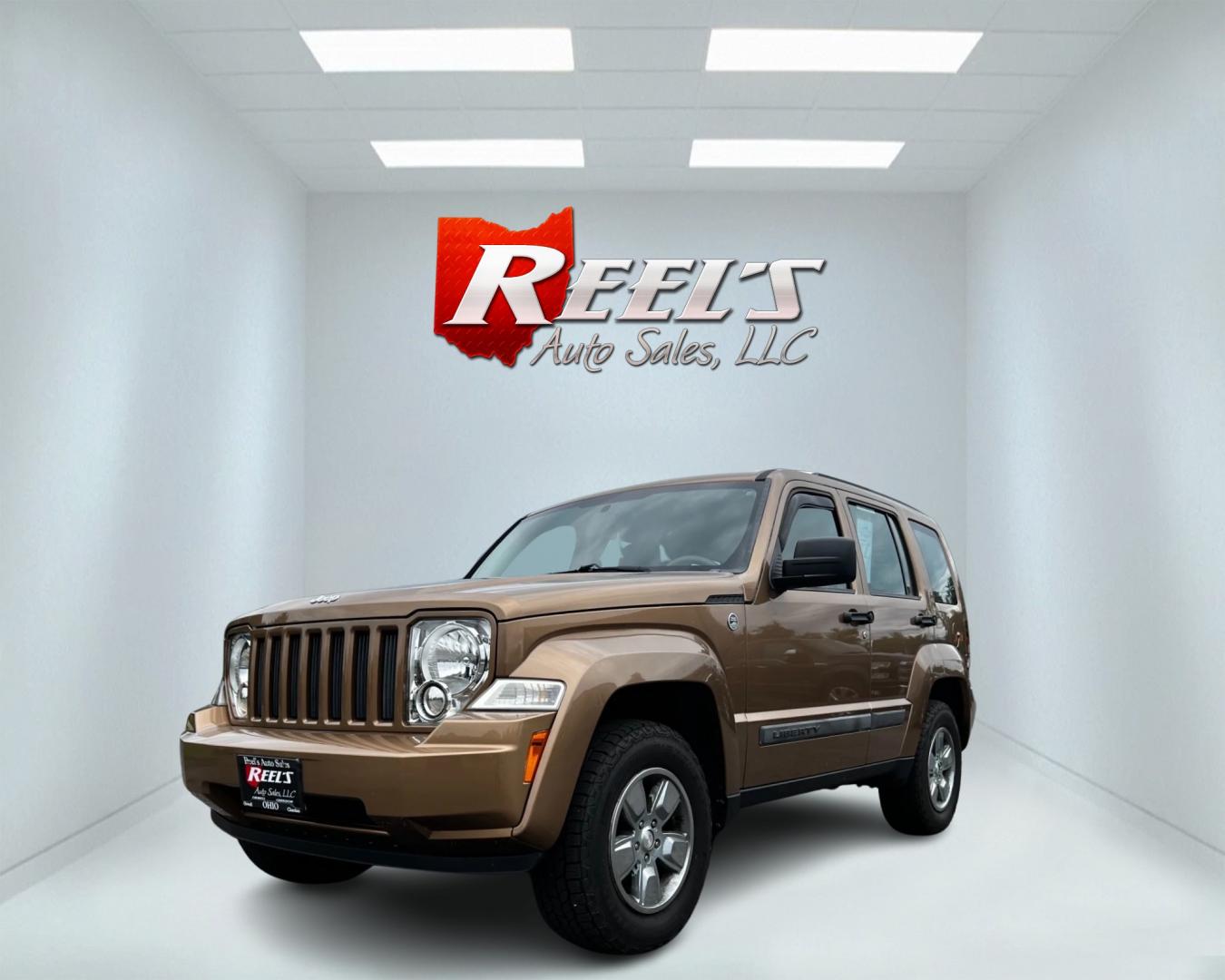 2012 Brown /Gray Jeep Liberty Sport 4WD (1C4PJMAK4CW) with an 3.7L V6 SOHC 12V engine, 4-Speed Automatic transmission, located at 547 E. Main St., Orwell, OH, 44076, (440) 437-5893, 41.535435, -80.847855 - This 2012 Jeep Liberty Sport is a reliable and capable off-road vehicle, featuring a 3.7-liter SOHC V6 engine and a 4-speed automatic transmission. With Trail Rated capability, it can handle tough terrain and inclement weather conditions. The dusk-sensing headlights adjust to changing light conditio - Photo#0