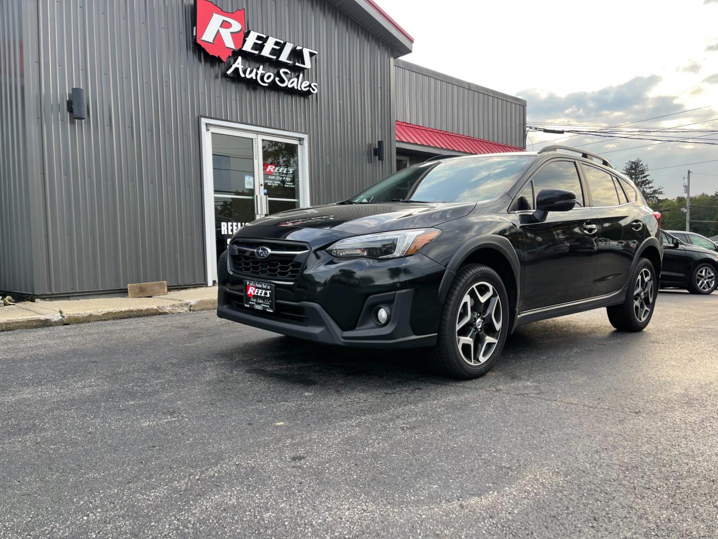 2018 Black /Black Subaru Crosstrek 2.0i Limited CVT (JF2GTAMC9JH) with an 2.0L H4 DOHC 16V engine, Automatic transmission, located at 547 E. Main St., Orwell, OH, 44076, (440) 437-5893, 41.535435, -80.847855 - Photo#0