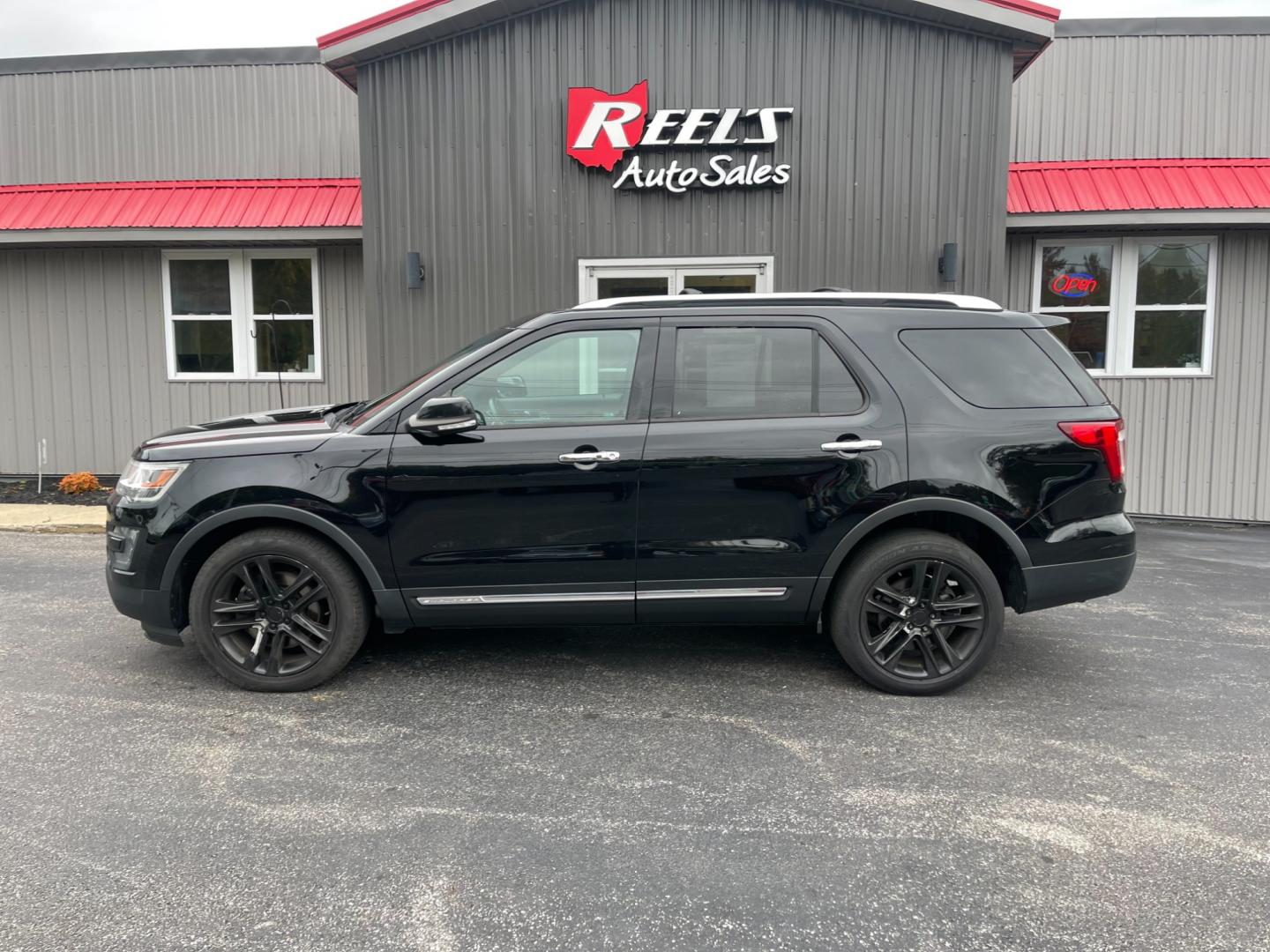 2016 Black /Brown Ford Explorer Limited 4WD (1FM5K8FH8GG) with an 2.3L I4 DOHC 16V Turbo engine, 6-Speed Automatic transmission, located at 11115 Chardon Rd. , Chardon, OH, 44024, (440) 214-9705, 41.580246, -81.241943 - Photo#14