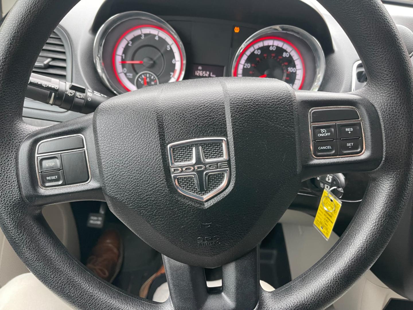 2012 Gold /Black Dodge Grand Caravan SXT (2C4RDGCG7CR) with an 3.6L V6 DOHC 24V engine, 6-Speed Automatic transmission, located at 547 E. Main St., Orwell, OH, 44076, (440) 437-5893, 41.535435, -80.847855 - Photo#22