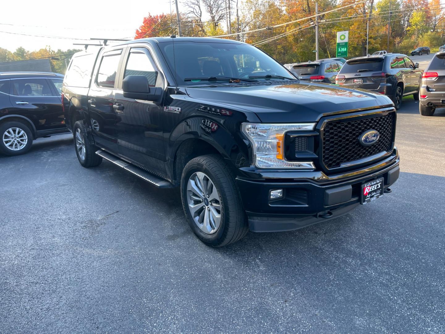 2018 Black /Gray Ford F-150 STX SuperCrew 6.5-ft. Bed 4WD (1FTEW1EP5JF) with an 2.7L V6 DOHC 24V TWIN TURBO engine, 10 Speed Auto transmission, located at 547 E. Main St., Orwell, OH, 44076, (440) 437-5893, 41.535435, -80.847855 - Photo#2