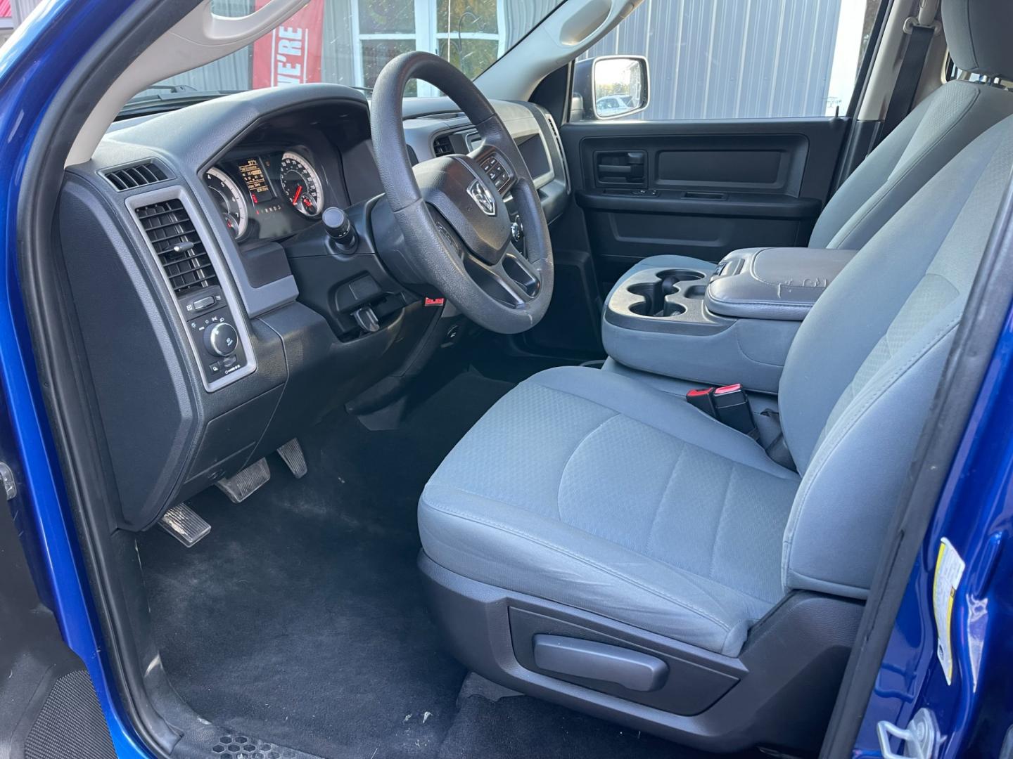 2018 Blue /Black RAM 1500 Express Crew Cab SWB 4WD (3C6RR7KG3JG) with an 3.6L V6 DOHC 24V FFV engine, 8A transmission, located at 547 E. Main St., Orwell, OH, 44076, (440) 437-5893, 41.535435, -80.847855 - Photo#20