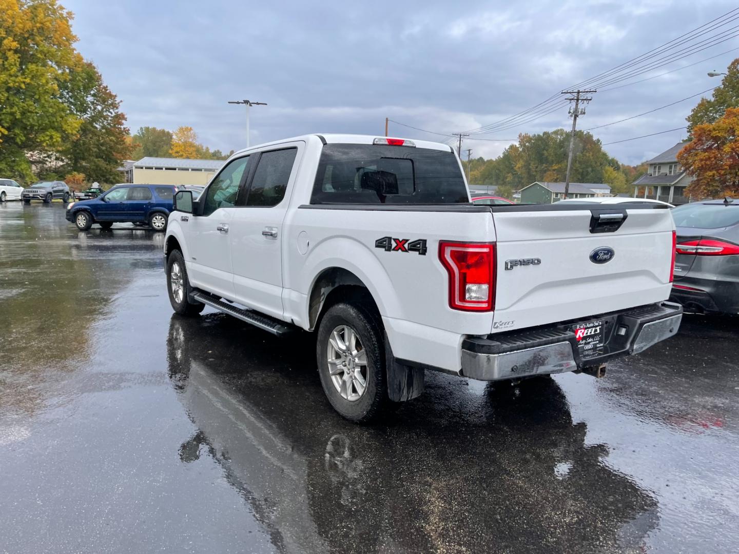 2016 White /Brown Ford F-150 XLT SuperCrew 6.5-ft. Bed 4WD (1FTEW1EG1GF) with an 3.5L V6 DOHC 24V TWIN TURBO engine, 6-Speed Automatic transmission, located at 547 E. Main St., Orwell, OH, 44076, (440) 437-5893, 41.535435, -80.847855 - Photo#12