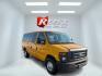 2012 Yellow /Gray Ford E-Series Van E-250 (1FTNE2ELXCD) with an 5.4L V8 SOHC 16V FFV engine, 4-Speed Automatic transmission, located at 11115 Chardon Rd. , Chardon, OH, 44024, (440) 214-9705, 41.580246, -81.241943 - This Fresh Trade 2012 Ford E-250 Passenger Van is a robust vehicle ideal for large group transportation and towing needs. Equipped with a 5.4-liter Triton V8 engine and a 4-speed automatic transmission, it is capable of handling demanding tasks with ease. This van is flex-fuel capable, allowing it t - Photo#2