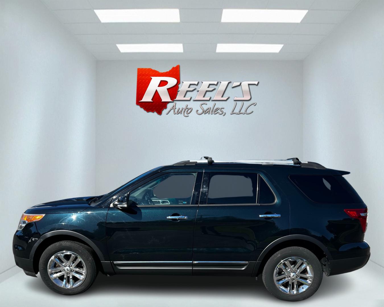 2014 Black /Black Ford Explorer XLT 4WD (1FM5K8D88EG) with an 3.5L V6 DOHC 24V engine, 6-Speed Automatic transmission, located at 547 E. Main St., Orwell, OH, 44076, (440) 437-5893, 41.535435, -80.847855 - This 2014 Ford Explorer XLT 4WD impresses with its comprehensive package, designed to enhance both comfort and utility. A single-owner vehicle, it is equipped with a robust 3.5 DOHC V6 engine paired with a 6-speed automatic transmission, ensuring powerful performance. The interior boasts luxurious l - Photo#9