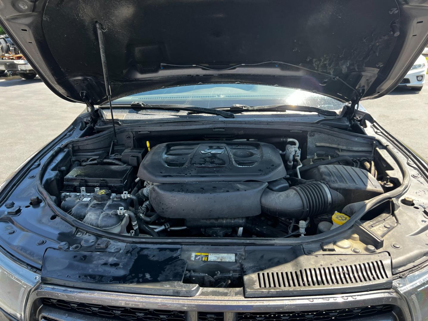 2018 Gray /Black Dodge Durango GT AWD (1C4RDJDG0JC) with an 3.6L V6 DOHC 24V engine, 8A transmission, located at 11115 Chardon Rd. , Chardon, OH, 44024, (440) 214-9705, 41.580246, -81.241943 - This 2018 Dodge Durango GT AWD features a 3.6L Pentastar V6 engine paired with an 8-speed automatic transmission, providing a towing capacity of 6,200 pounds. This model includes LED daytime running lights, dusk-sensing headlights, and a luxurious leather interior with power front seats and driver m - Photo#15