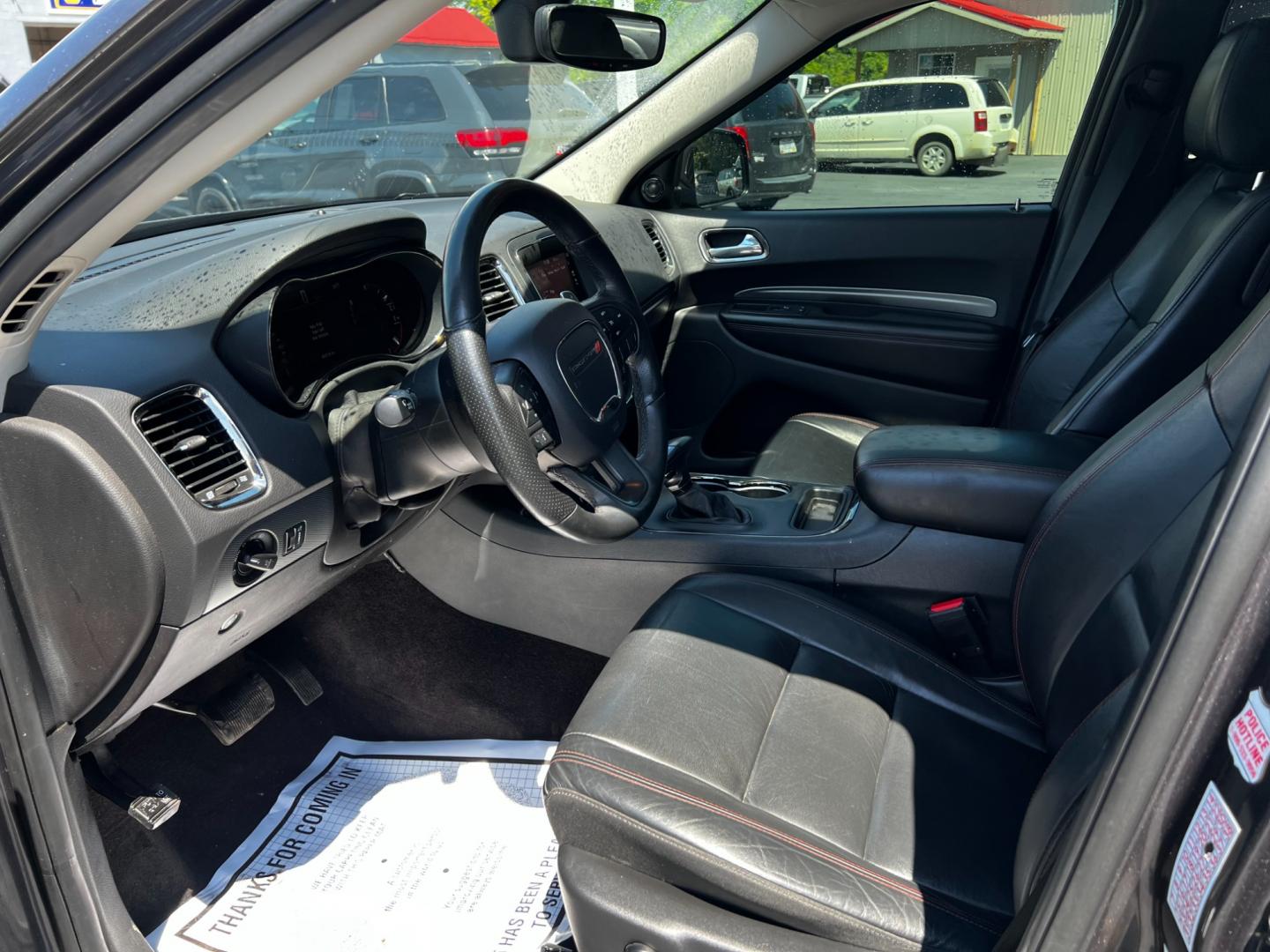 2018 Gray /Black Dodge Durango GT AWD (1C4RDJDG0JC) with an 3.6L V6 DOHC 24V engine, 8A transmission, located at 11115 Chardon Rd. , Chardon, OH, 44024, (440) 214-9705, 41.580246, -81.241943 - This 2018 Dodge Durango GT AWD features a 3.6L Pentastar V6 engine paired with an 8-speed automatic transmission, providing a towing capacity of 6,200 pounds. This model includes LED daytime running lights, dusk-sensing headlights, and a luxurious leather interior with power front seats and driver m - Photo#17