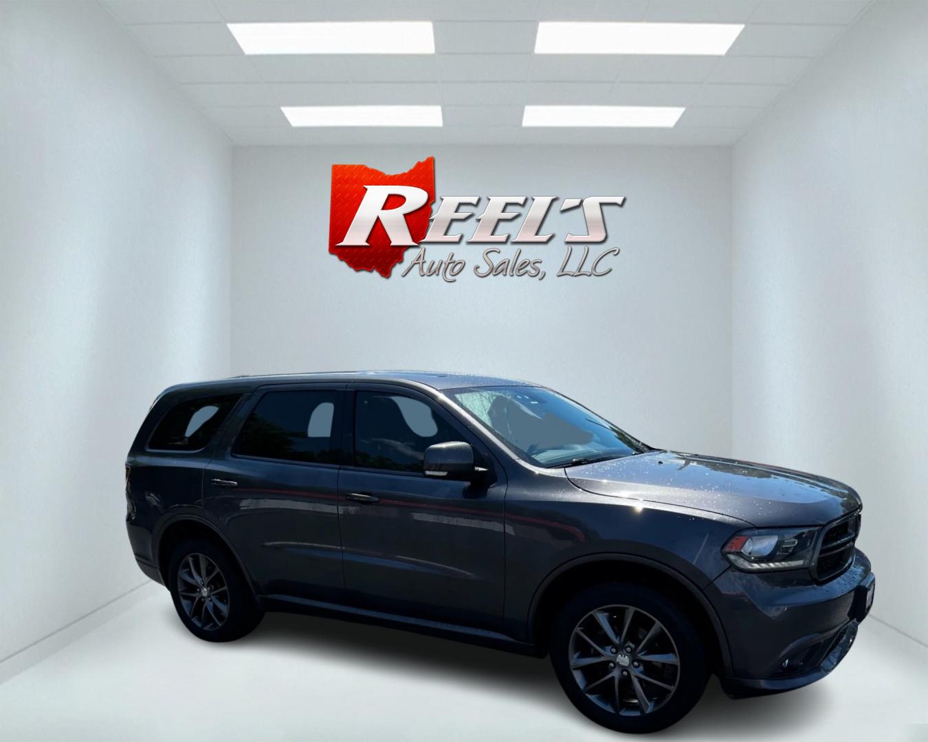 2018 Gray /Black Dodge Durango GT AWD (1C4RDJDG0JC) with an 3.6L V6 DOHC 24V engine, 8A transmission, located at 11115 Chardon Rd. , Chardon, OH, 44024, (440) 214-9705, 41.580246, -81.241943 - This 2018 Dodge Durango GT AWD features a 3.6L Pentastar V6 engine paired with an 8-speed automatic transmission, providing a towing capacity of 6,200 pounds. This model includes LED daytime running lights, dusk-sensing headlights, and a luxurious leather interior with power front seats and driver m - Photo#3