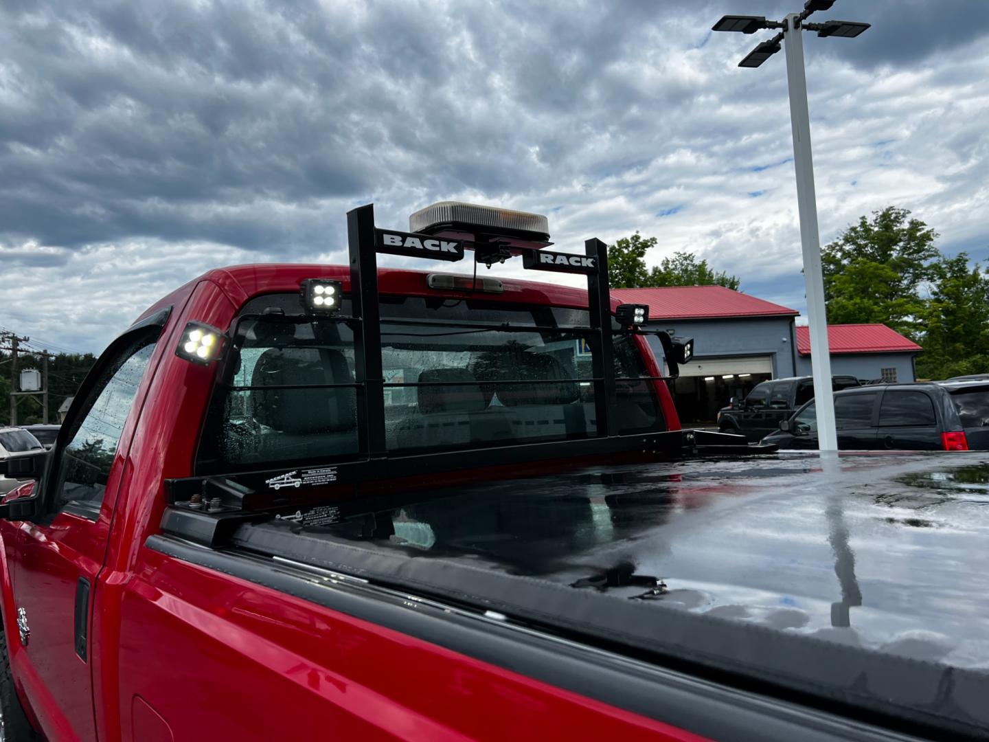 2015 Red /Gray Ford F-350 SD XL 4WD (1FTRF3BT0FE) with an 6.7L V8 OHV 16V DIESEL engine, 6-Speed Automatic transmission, located at 11115 Chardon Rd. , Chardon, OH, 44024, (440) 214-9705, 41.580246, -81.241943 - This 2015 Ford F-350 XL Reg Cab is a heavy-duty pickup truck that features a 6.7L Power Stroke V8 Bio Diesel capable engine, producing 440 horsepower and 860 lb-ft of torque. The truck has a 3.55 gearing system and is equipped with a locking rear differential for added traction. The exterior feature - Photo#19