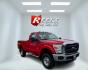 2015 Red /Gray Ford F-350 SD XL 4WD (1FTRF3BT0FE) with an 6.7L V8 OHV 16V DIESEL engine, 6-Speed Automatic transmission, located at 11115 Chardon Rd. , Chardon, OH, 44024, (440) 214-9705, 41.580246, -81.241943 - Photo#2