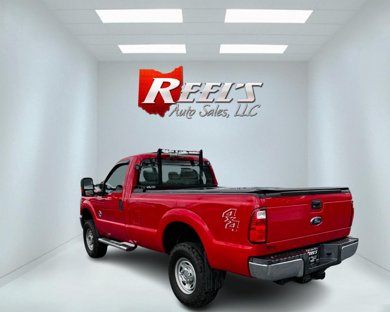 2015 Red /Gray Ford F-350 SD XL 4WD (1FTRF3BT0FE) with an 6.7L V8 OHV 16V DIESEL engine, 6-Speed Automatic transmission, located at 11115 Chardon Rd. , Chardon, OH, 44024, (440) 214-9705, 41.580246, -81.241943 - Photo#7