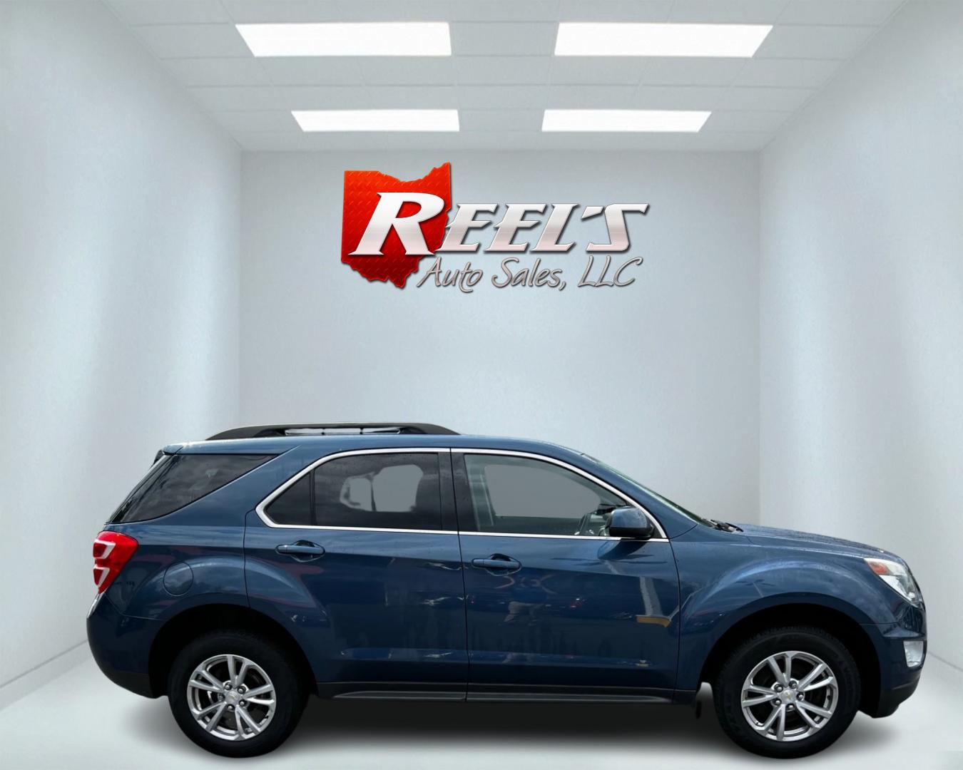 2016 Blue /Black Chevrolet Equinox LT AWD (2GNFLFEK1G6) with an 2.4L I4 DOHC 24V engine, 6 Speed Automatic transmission, located at 547 E. Main St., Orwell, OH, 44076, (440) 437-5893, 41.535435, -80.847855 - Photo#4