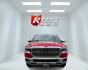 2020 Red /Black RAM 1500 Laramie Crew Cab SWB 4WD (1C6SRFJT0LN) with an 5.7L V8 OHV 16V engine, 8A transmission, located at 547 E. Main St., Orwell, OH, 44076, (440) 437-5893, 41.535435, -80.847855 - This 2020 Ram 1500 Laramie Crew Cab 4WD is equipped with a powerful 5.7 HEMI eTorque engine and an 8-speed automatic transmission, featuring 3.21 gearing and an impressive 8,120-pound towing capacity. Its exterior lighting is fully LED with auto high beams, ensuring excellent visibility. The truck i - Photo#1