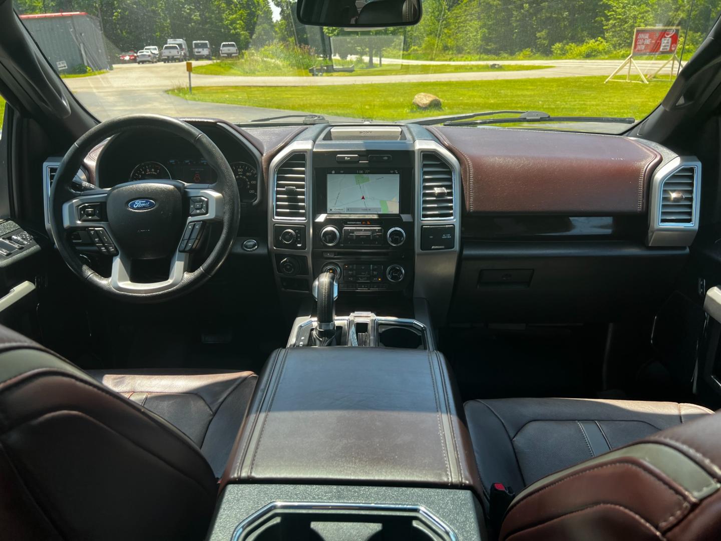 2016 Black /Brown Ford F-150 Platinum 701A SuperCrew 6.5-ft. Bed 4WD (1FTFW1EG4GF) with an 3.5 V6 TWIN TURBO engine, 6 Speed Auto transmission, located at 11115 Chardon Rd. , Chardon, OH, 44024, (440) 214-9705, 41.580246, -81.241943 - Photo#53