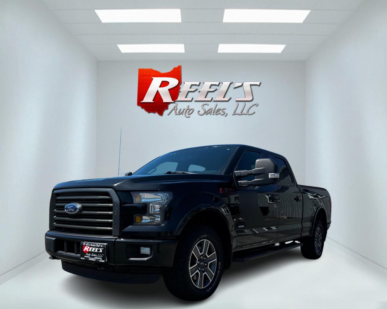 2016 Black /Black Ford F-150 XLT 301A SuperCrew 6.5-ft. Bed 4WD (1FTFW1EG3GF) with an 3.5 V6 TWIN TURBO engine, 6 Speed Auto transmission, located at 11115 Chardon Rd. , Chardon, OH, 44024, (440) 214-9705, 41.580246, -81.241943 - This 2016 Ford F-150 XLT Crew Cab offers a blend of performance and utility with its 3.5L Twin Turbo EcoBoost engine, 6-speed automatic transmission, and 4WD capability. It features the XLT Special Edition Package and Max Trailer Tow Package, enabling an impressive 11,600-pound towing capacity. Insi - Photo#0