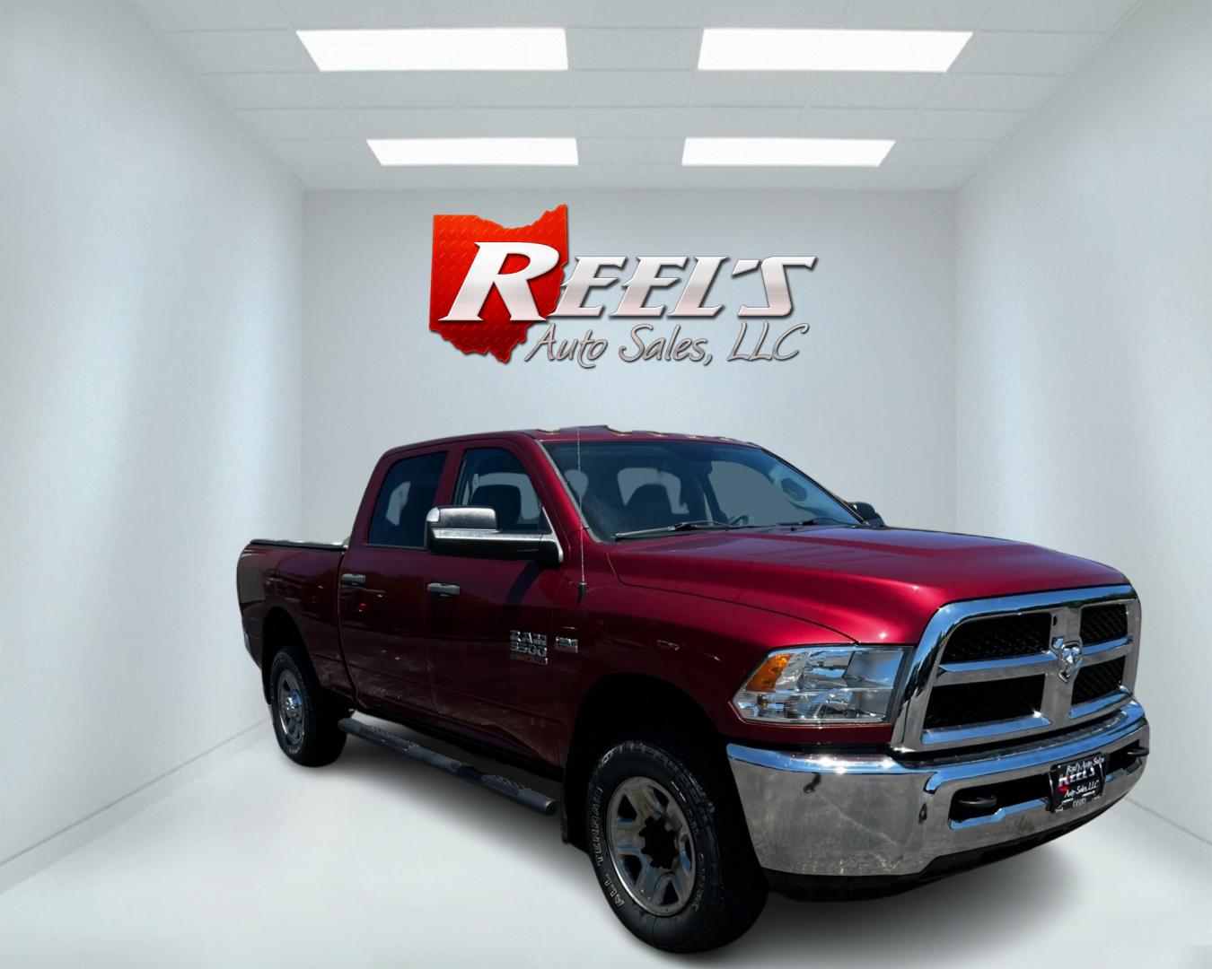 2015 Red /Black RAM 3500 Tradesman Crew Cab 4WD (3C63R3CJ1FG) with an 6.4L V8 OHV engine, 6-Speed Automatic transmission, located at 11115 Chardon Rd. , Chardon, OH, 44024, (440) 214-9705, 41.580246, -81.241943 - This 2015 Ram 3500 Tradesman Crew Cab is a robust and capable truck powered by a 6.4 HEMI V8 engine paired with a 6-speed automatic 66RFE transmission. It features 3.73 gearing, providing a substantial towing capacity of 12,640 pounds and a payload capacity of 3,901 pounds, making it ideal for heavy - Photo#2