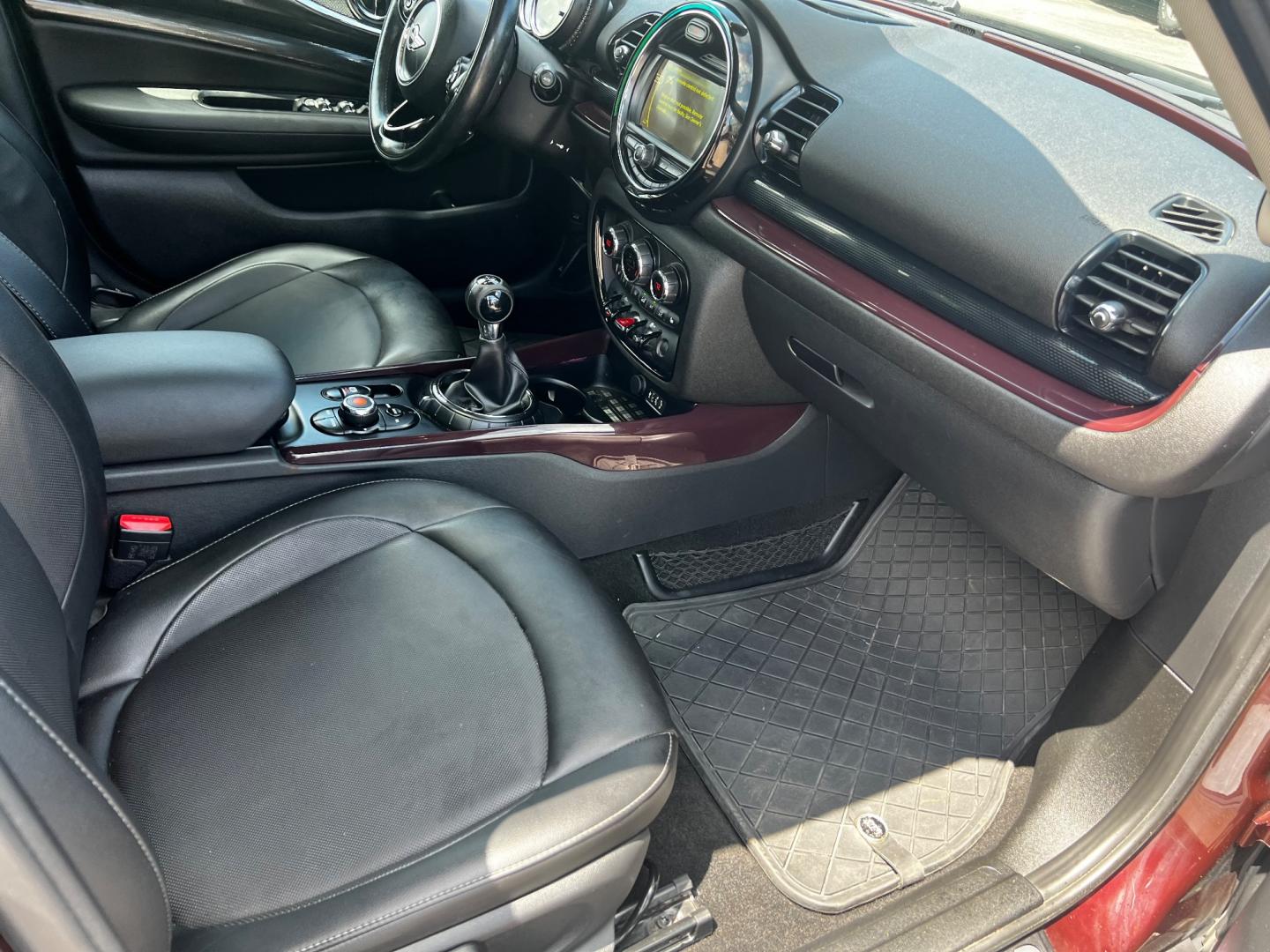 2016 Burgundy /Black Mini Clubman Base (WMWLN5C56G2) with an 1.5L I3 DOHC 16V TURBO engine, 6 Speed Manual transmission, located at 11115 Chardon Rd. , Chardon, OH, 44024, (440) 214-9705, 41.580246, -81.241943 - Photo#41