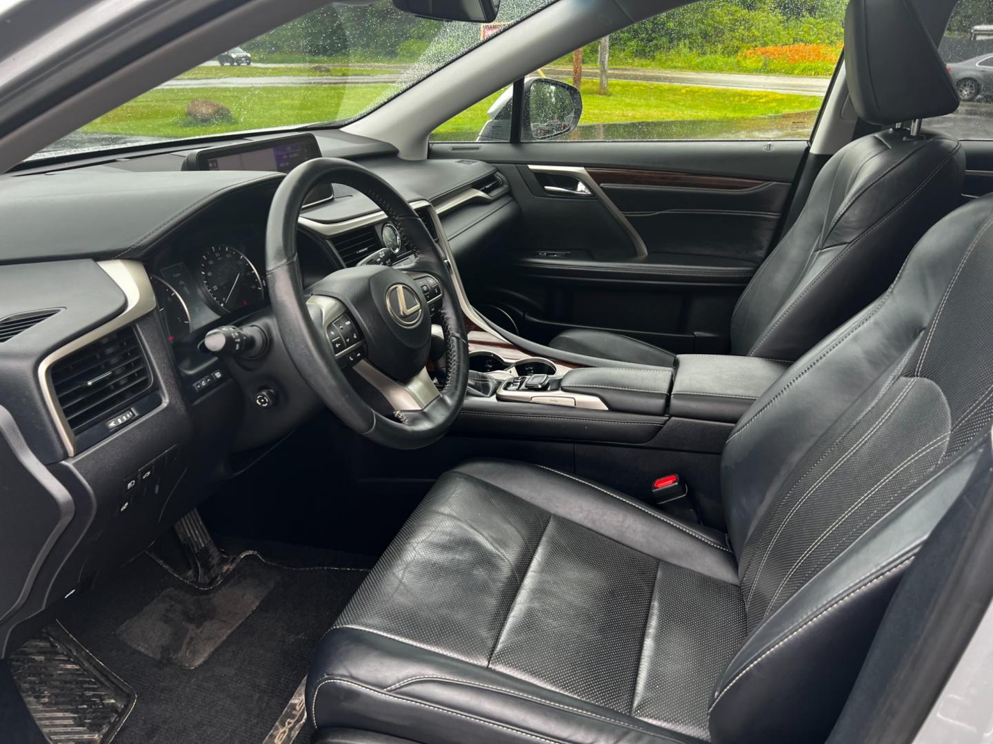 2017 Silver /Black Lexus RX 350 AWD (2T2BZMCA5HC) with an 3.5L V6 DOHC 24V engine, 8-Speed Automatic transmission, located at 11115 Chardon Rd. , Chardon, OH, 44024, (440) 214-9705, 41.580246, -81.241943 - This 2017 Lexus RX350 AWD is a luxurious midsize SUV that combines performance, comfort, and advanced technology. It's powered by a potent 295-horsepower 3.5-liter V6 engine paired with an 8-speed automatic transmission, providing smooth and responsive performance. The all-wheel-drive system and sel - Photo#15