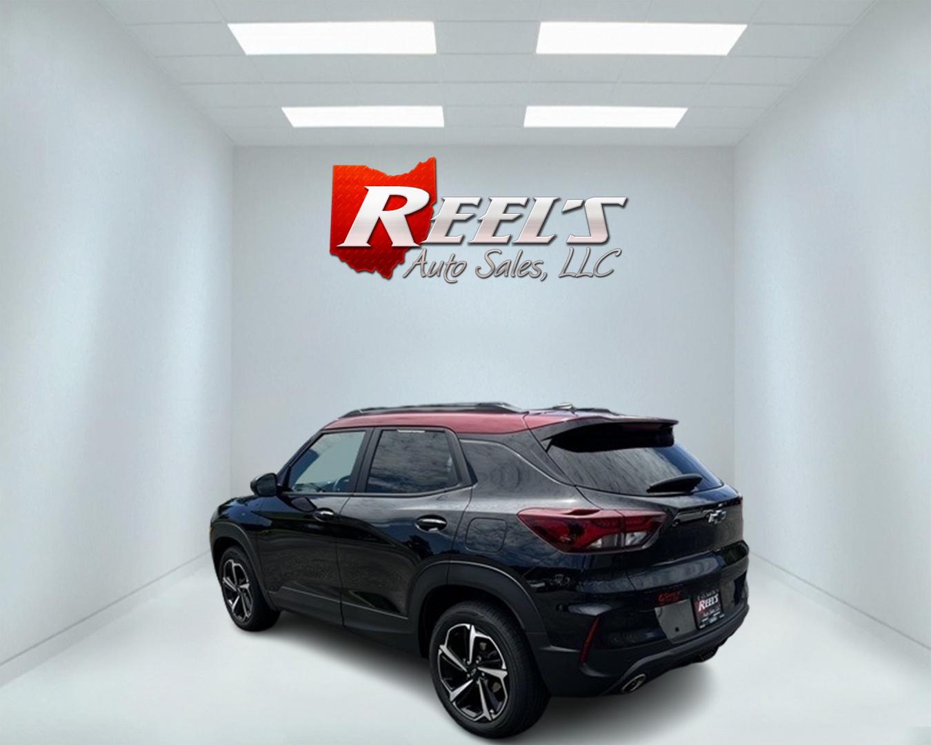 2021 Black /Black Chevrolet Trailblazer RS AWD (KL79MUSL9MB) with an 1.3L I3 DOHC 12V Turbo engine, 9A transmission, located at 11115 Chardon Rd. , Chardon, OH, 44024, (440) 214-9705, 41.580246, -81.241943 - This 2021 Chevrolet Trailblazer RS AWD is a well-equipped compact SUV that offers a blend of performance, technology, and convenience features. It's powered by a 1.3-liter turbocharged inline-3 engine paired with a 9-speed automatic transmission and all-wheel drive. The vehicle comes with an array o - Photo#6