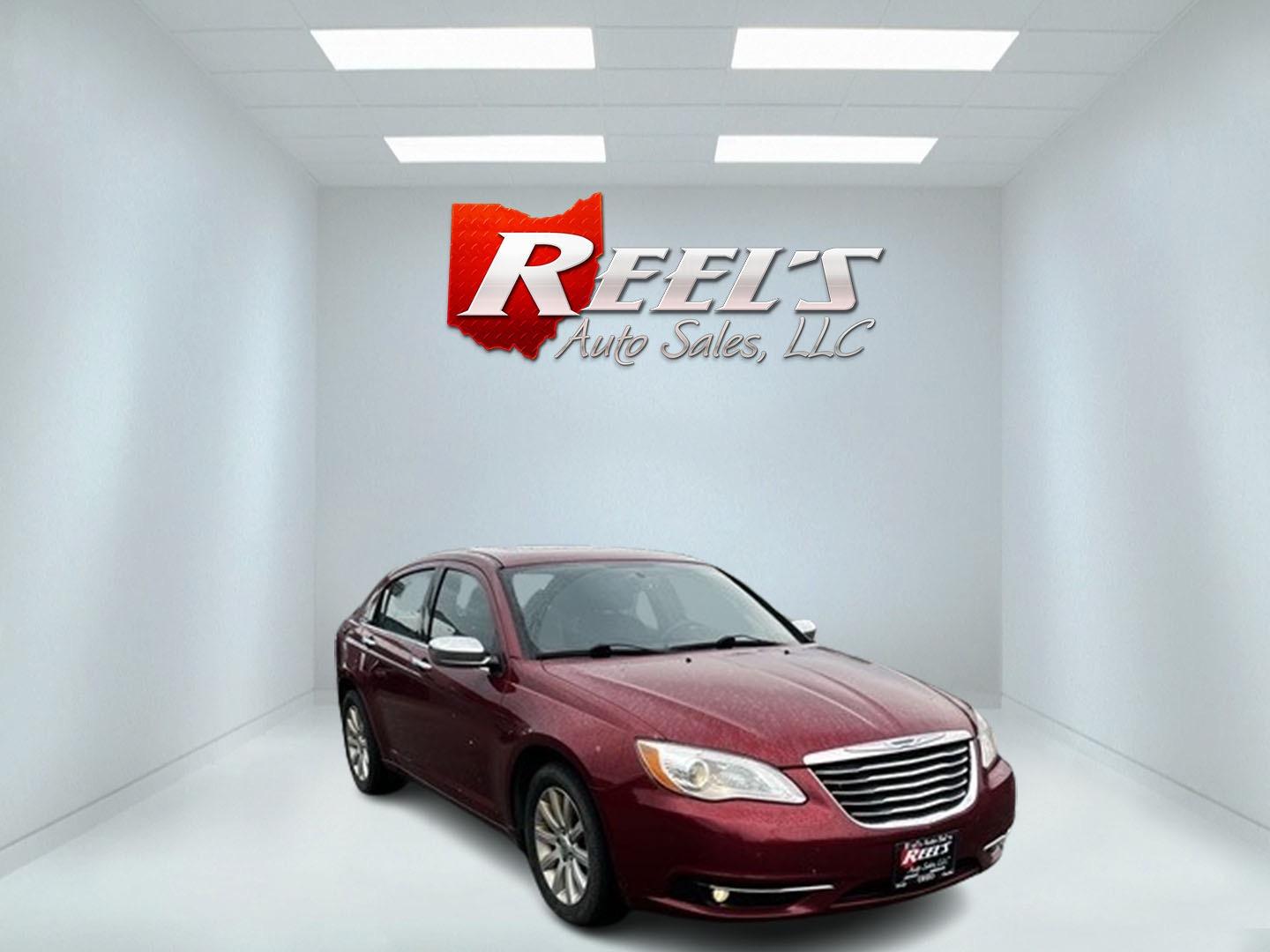 2014 Red /Black Chrysler 200 Limited (1C3CCBCG8EN) with an 3.6L V6 DOHC 24V FFV engine, 6-Speed Automatic transmission, located at 547 E. Main St., Orwell, OH, 44076, (440) 437-5893, 41.535435, -80.847855 - This 2014 Chrysler 200 Limited is a well-equipped mid-size sedan offering a blend of performance and luxury features. It's powered by a robust 3.6-liter Pentastar V6 engine, producing 283 horsepower, paired with a 6-speed automatic transmission. This combination delivers impressive acceleration, wi - Photo#2