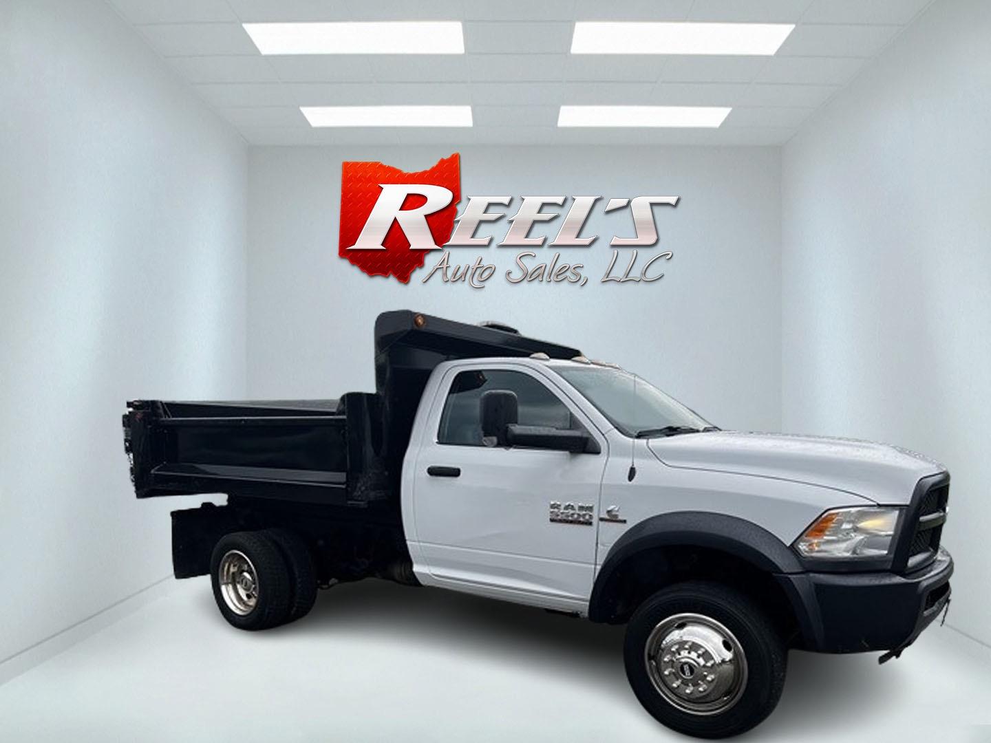 2017 White /Black RAM 5500 Regular Cab SWB 4WD DRW (3C7WRNAL3HG) with an 6.7L L6 OHV 24V TURBO DIESEL engine, 6-Speed Automatic transmission, located at 11115 Chardon Rd. , Chardon, OH, 44024, (440) 214-9705, 41.580246, -81.241943 - Photo#3