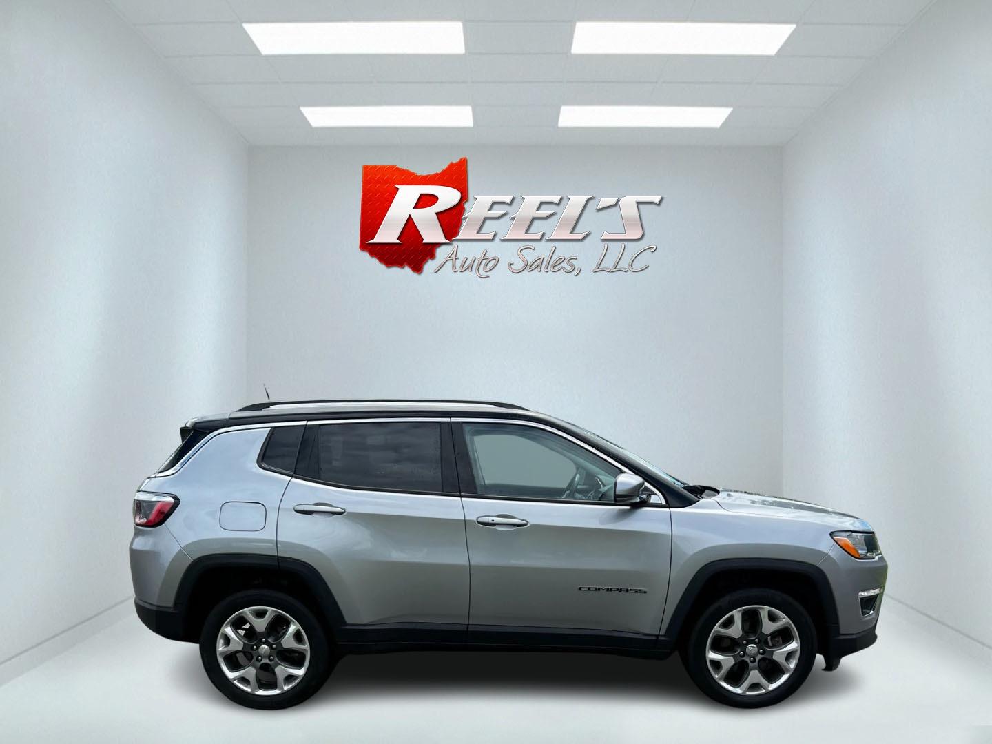 2021 Silver /Black Jeep Compass Limited 4WD (3C4NJDCB4MT) with an 2.4L I4 DOHC 16V engine, 9-Speed Automatic transmission, located at 11115 Chardon Rd. , Chardon, OH, 44024, (440) 214-9705, 41.580246, -81.241943 - Photo#4