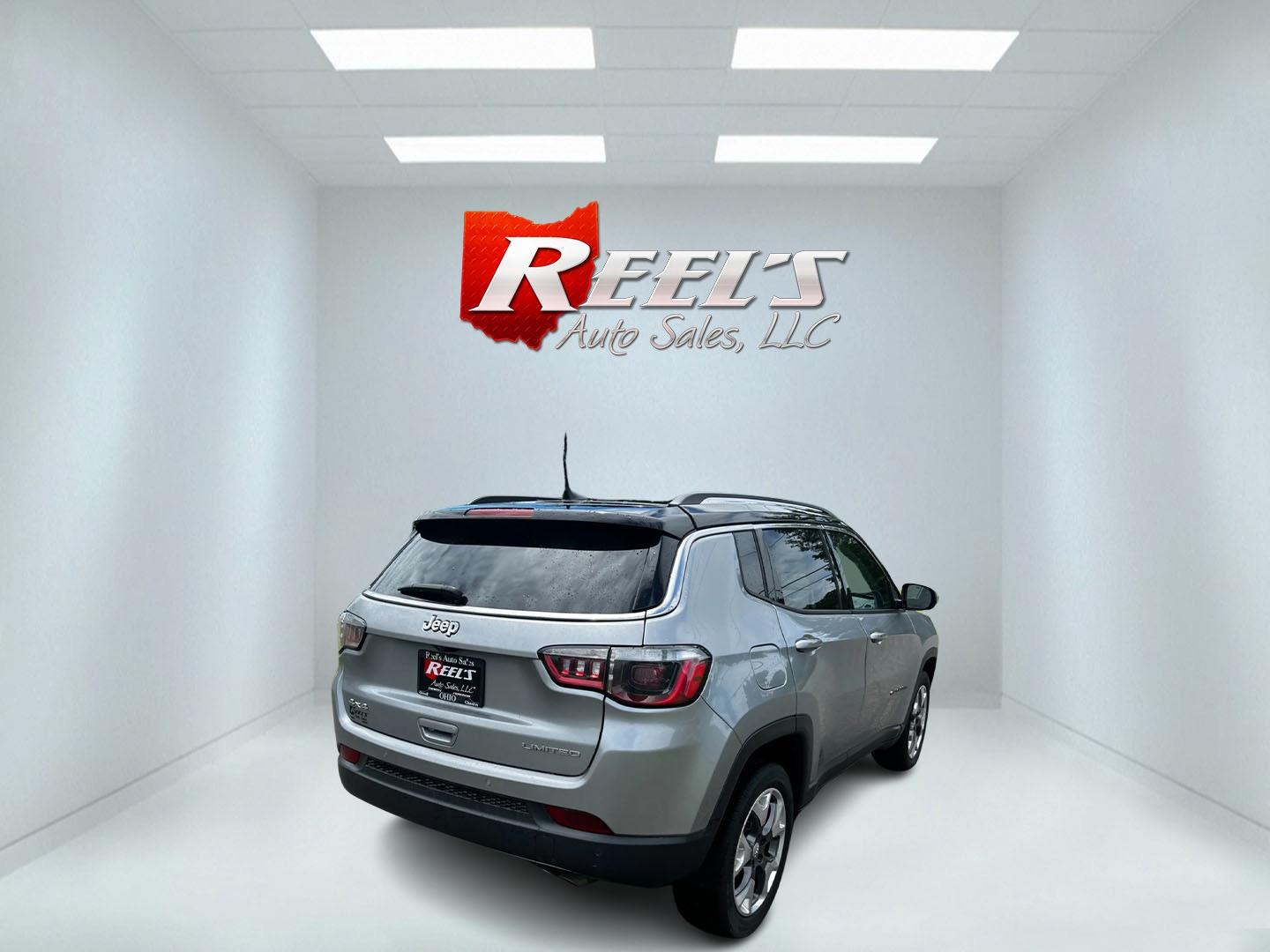 2021 Silver /Black Jeep Compass Limited 4WD (3C4NJDCB4MT) with an 2.4L I4 DOHC 16V engine, 9-Speed Automatic transmission, located at 11115 Chardon Rd. , Chardon, OH, 44024, (440) 214-9705, 41.580246, -81.241943 - Photo#5