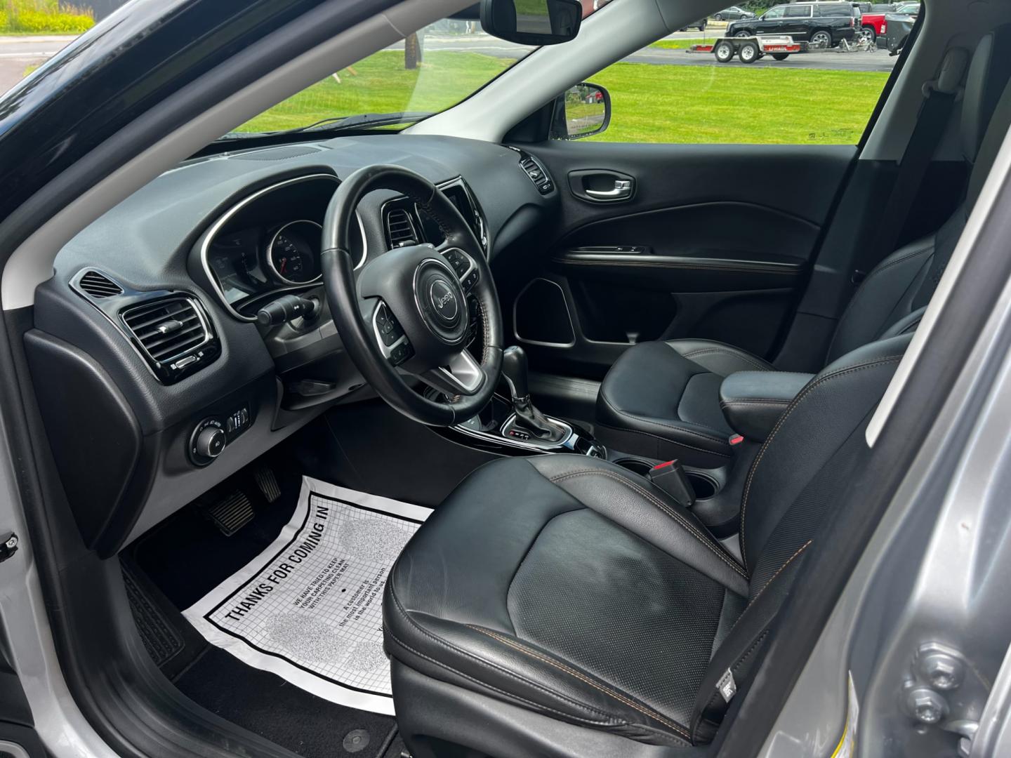 2021 Silver /Black Jeep Compass Limited 4WD (3C4NJDCB4MT) with an 2.4L I4 DOHC 16V engine, 9-Speed Automatic transmission, located at 11115 Chardon Rd. , Chardon, OH, 44024, (440) 214-9705, 41.580246, -81.241943 - This 2021 Jeep Compass Limited 4WD is a well-equipped compact SUV featuring a 2.4-liter Multiair I4 engine paired with a 9-speed automatic transmission. It offers impressive fuel economy with 22 MPG city and 30 MPG highway. The vehicle boasts a Selec-Terrain 4WD system for enhanced off-road capabili - Photo#16