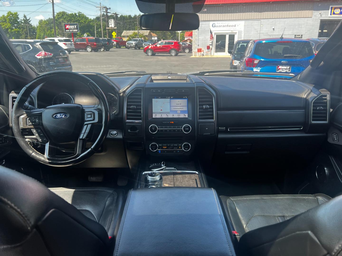 2018 Black /Black Ford Expedition Limited 4WD (1FMJU2AT2JE) with an 3.5L V6 DOHC 24V TWIN TURBO engine, 10 Speed Auto transmission, located at 547 E. Main St., Orwell, OH, 44076, (440) 437-5893, 41.535435, -80.847855 - Photo#37