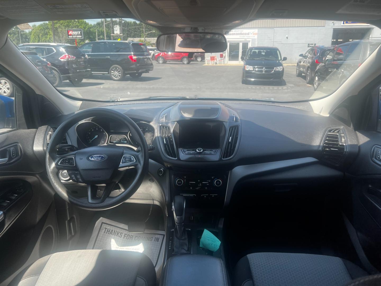 2019 Blue /Black Ford Escape SE 4WD (1FMCU9GD6KU) with an 1.5L I4 DOHC 16V TURBO engine, 6 Speed Auto transmission, located at 547 E. Main St., Orwell, OH, 44076, (440) 437-5893, 41.535435, -80.847855 - This 2019 Ford Escape SE 4WD is a well-equipped one owner compact SUV that offers a balance of efficiency and features. It's powered by a 1.5L EcoBoost 4-cylinder engine paired with a 6-speed automatic transmission, providing capable performance with good fuel economy (22 mpg city, 28 mpg highway). - Photo#32