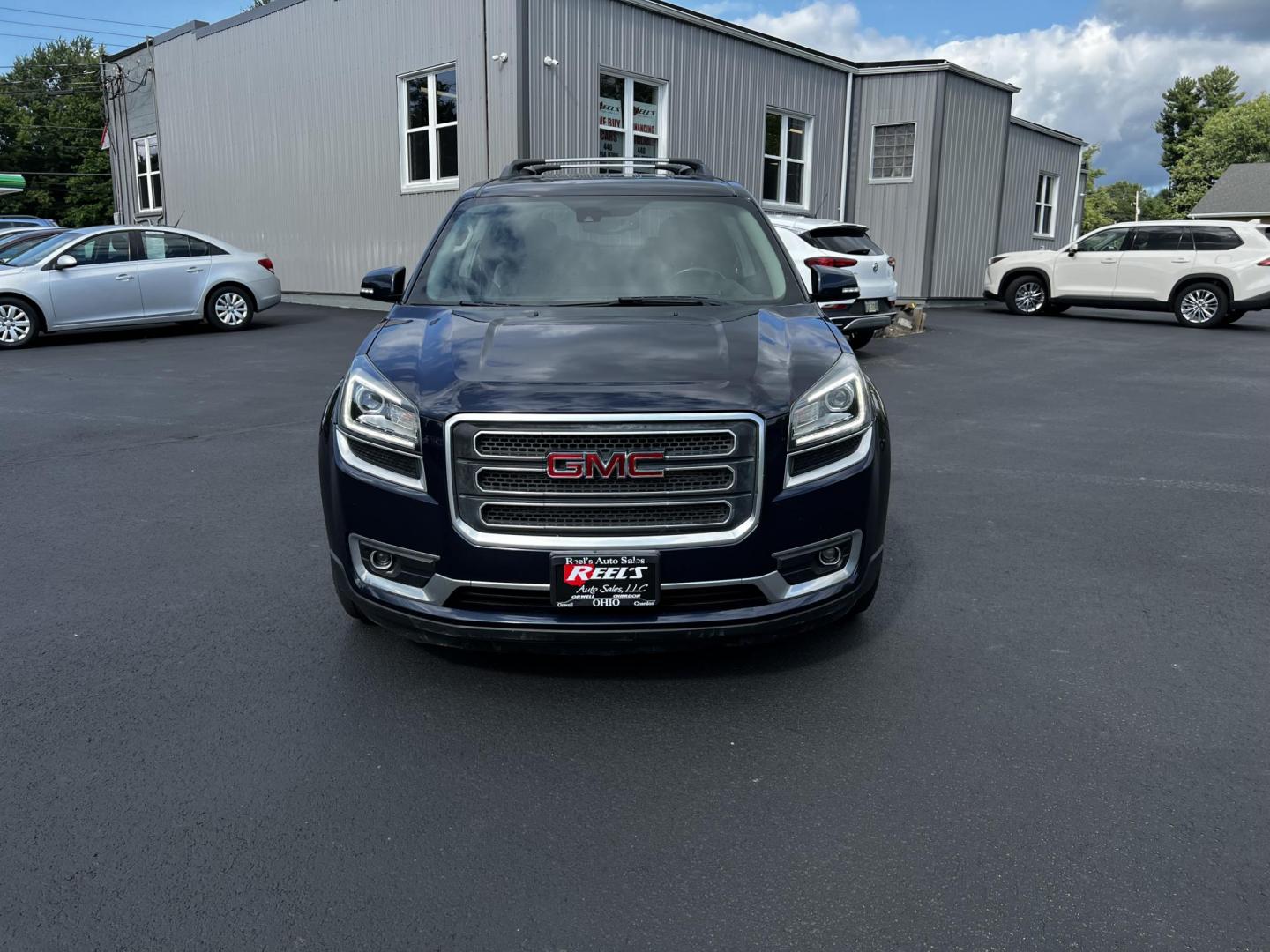 2017 Blue /Black GMC Acadia SLT-2 AWD (1GKKVSKD4HJ) with an 3.6L V6 DOHC 24V engine, 6-Speed Automatic transmission, located at 547 E. Main St., Orwell, OH, 44076, (440) 437-5893, 41.535435, -80.847855 - Photo#2