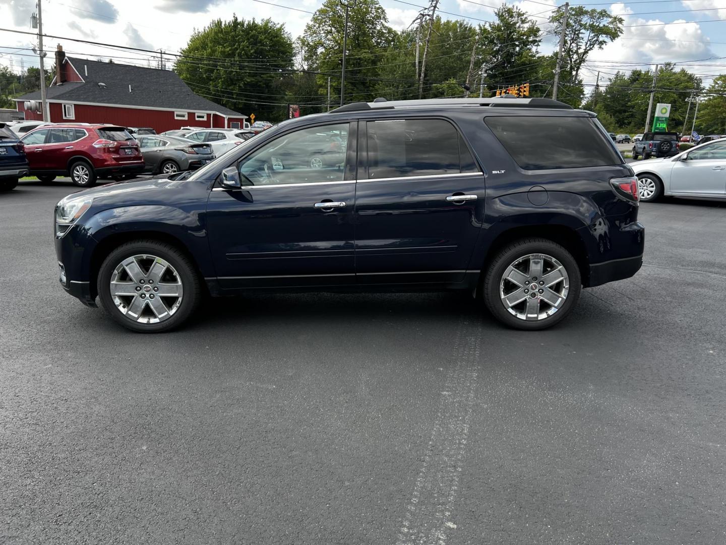 2017 Blue /Black GMC Acadia SLT-2 AWD (1GKKVSKD4HJ) with an 3.6L V6 DOHC 24V engine, 6-Speed Automatic transmission, located at 547 E. Main St., Orwell, OH, 44076, (440) 437-5893, 41.535435, -80.847855 - Photo#14