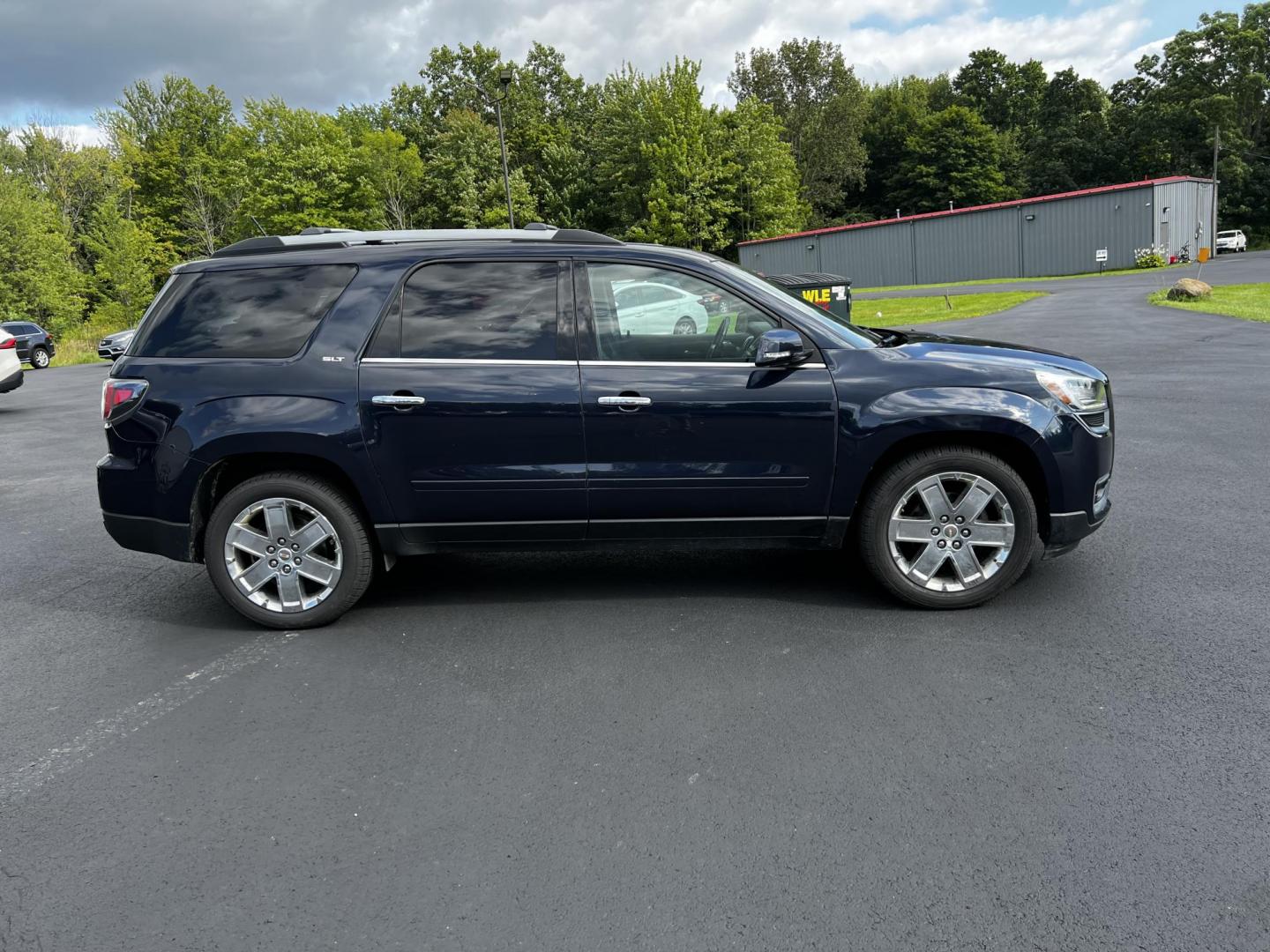 2017 Blue /Black GMC Acadia SLT-2 AWD (1GKKVSKD4HJ) with an 3.6L V6 DOHC 24V engine, 6-Speed Automatic transmission, located at 547 E. Main St., Orwell, OH, 44076, (440) 437-5893, 41.535435, -80.847855 - Photo#6