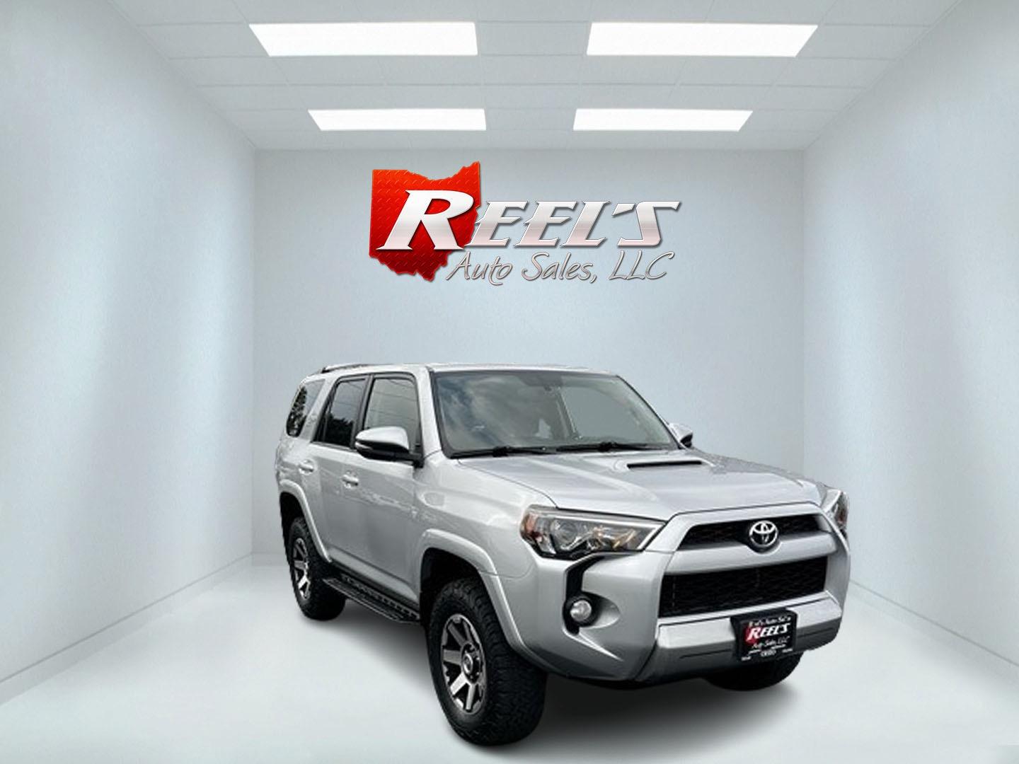 2017 Silver /Black Toyota 4Runner TRD Offroad 4WD (JTEBU5JR1H5) with an 4.0L V6 DOHC 24V engine, 5A transmission, located at 11115 Chardon Rd. , Chardon, OH, 44024, (440) 214-9705, 41.580246, -81.241943 - This One Owner 2017 Toyota 4Runner TRD Offroad Premium 4WD is a rugged and capable SUV designed for both on-road comfort and off-road adventures. It features a powerful 4.0-liter V6 engine paired with a 5-speed automatic transmission and four-wheel drive. The TRD Offroad Premium trim offers a luxuri - Photo#2