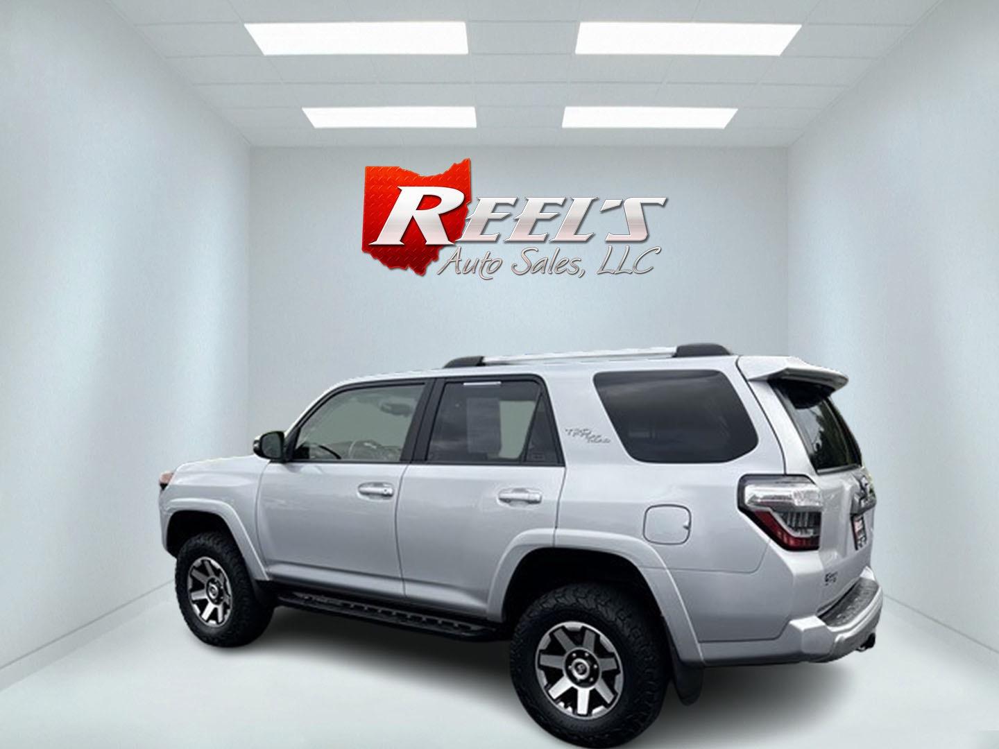 2017 Silver /Black Toyota 4Runner TRD Offroad 4WD (JTEBU5JR1H5) with an 4.0L V6 DOHC 24V engine, 5A transmission, located at 11115 Chardon Rd. , Chardon, OH, 44024, (440) 214-9705, 41.580246, -81.241943 - This One Owner 2017 Toyota 4Runner TRD Offroad Premium 4WD is a rugged and capable SUV designed for both on-road comfort and off-road adventures. It features a powerful 4.0-liter V6 engine paired with a 5-speed automatic transmission and four-wheel drive. The TRD Offroad Premium trim offers a luxuri - Photo#8