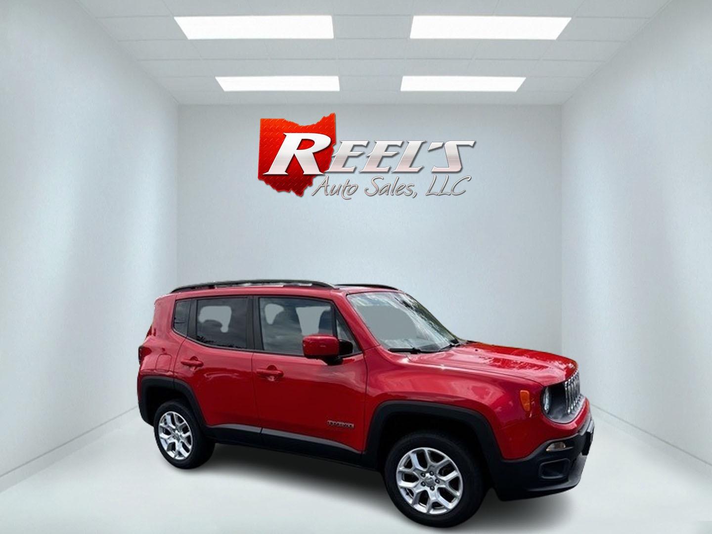 2017 Red /Black Jeep Renegade Latitude 4WD (ZACCJBBB8HP) with an 2.4L I4 DOHC 16V engine, 9-Speed Automatic transmission, located at 11115 Chardon Rd. , Chardon, OH, 44024, (440) 214-9705, 41.580246, -81.241943 - Photo#3