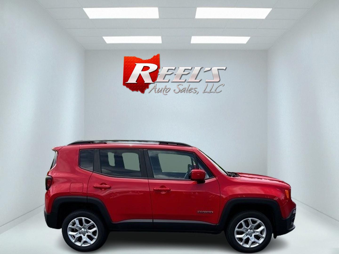 2017 Red /Black Jeep Renegade Latitude 4WD (ZACCJBBB8HP) with an 2.4L I4 DOHC 16V engine, 9-Speed Automatic transmission, located at 11115 Chardon Rd. , Chardon, OH, 44024, (440) 214-9705, 41.580246, -81.241943 - This 2017 Jeep Renegade Latitude 4WD is a compact SUV that combines Jeep's off-road heritage with modern amenities. It's equipped with a 2.4-liter Multiair four-cylinder engine mated to a 9-speed automatic transmission, offering four-wheel drive capability. This vehicle features a blend of convenien - Photo#4