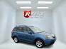 2015 Blue /Gray Subaru Forester 2.5i Premium (JF2SJADC1FH) with an 2.5L H4 SOHC 16V engine, Automatic transmission, located at 11115 Chardon Rd. , Chardon, OH, 44024, (440) 214-9705, 41.580246, -81.241943 - This One Owner 2015 Subaru Forester 2.5i Premium is a well-equipped compact SUV that combines practicality, comfort, and efficiency. It features a 2.5-liter horizontally-opposed four-cylinder engine paired with a Continuously Variable Transmission (CVT), offering smooth power delivery and good fuel - Photo#3