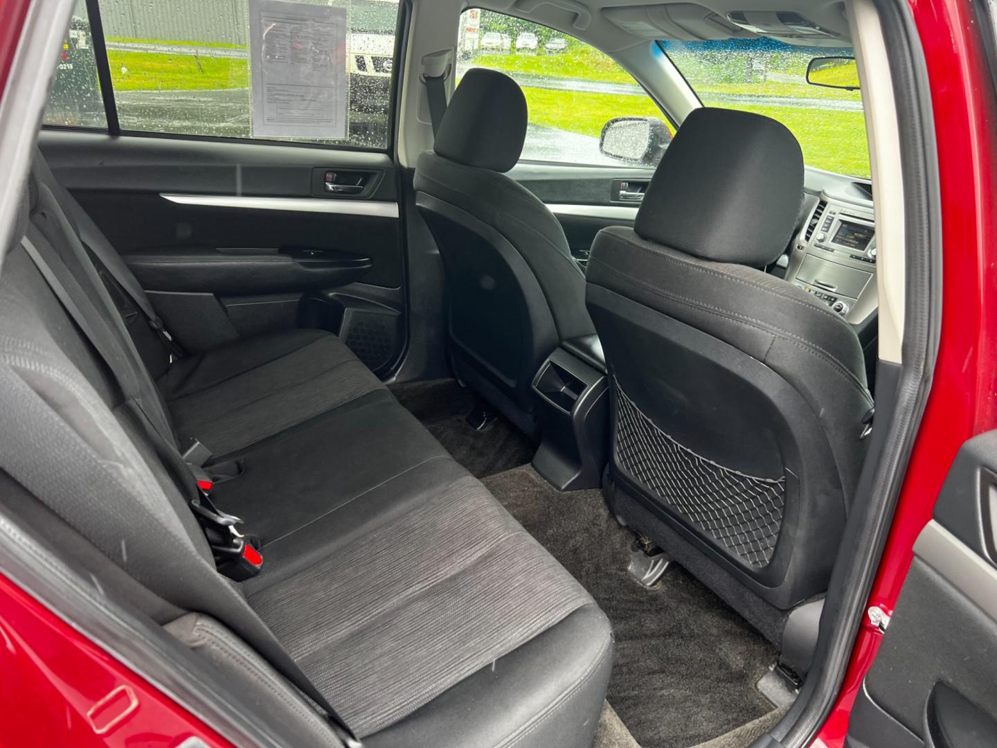 2014 Red /Black Subaru Outback 2.5I Premium (4S4BRBCC0E3) with an 2.5L H4 DOHC 16V engine, Automatic transmission, located at 11115 Chardon Rd. , Chardon, OH, 44024, (440) 214-9705, 41.580246, -81.241943 - Photo#29