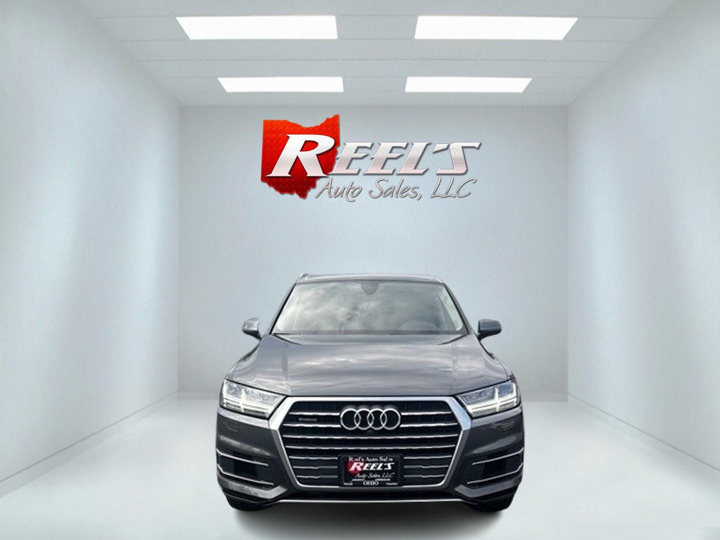 2018 Gray /Black Audi Q7 3.0T Prestige quattro (WA1VAAF78JD) with an 3.0L V6 DOHC 24V Supercharged engine, 8A transmission, located at 11115 Chardon Rd. , Chardon, OH, 44024, (440) 214-9705, 41.580246, -81.241943 - Photo#1