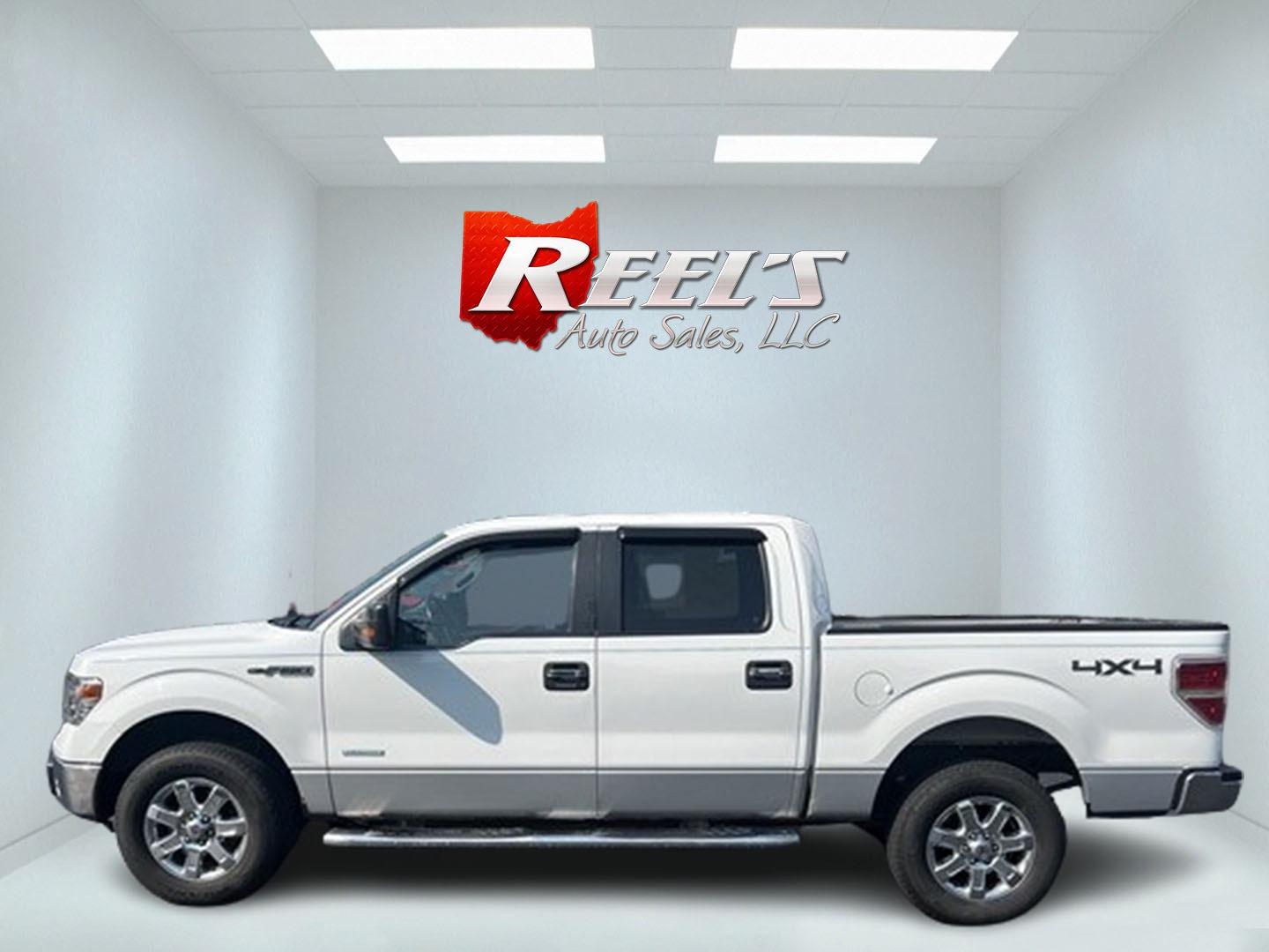 2014 White /Gray Ford F-150 XLT 302A SuperCrew 5.5-ft. Bed 4WD (1FTFW1ET2EF) with an 3.5L V6 TWIN TURBO engine, 6-Speed Automatic transmission, located at 11115 Chardon Rd. , Chardon, OH, 44024, (440) 214-9705, 41.580246, -81.241943 - Photo#8