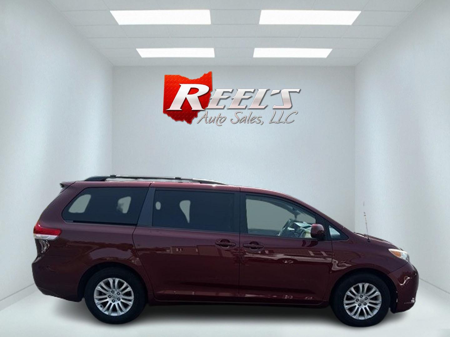 2014 Red /Tan Toyota Sienna (5TDYK3DC2ES) , located at 11115 Chardon Rd. , Chardon, OH, 44024, (440) 214-9705, 41.580246, -81.241943 - Photo#4