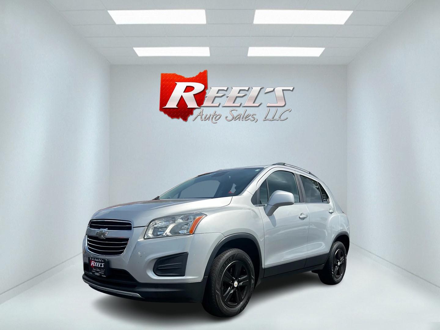 2016 Silver /Black Chevrolet Trax 1LT AWD (KL7CJPSB8GB) with an 1.4L I4 DOHC 16V TURBO engine, 6A transmission, located at 547 E. Main St., Orwell, OH, 44076, (440) 437-5893, 41.535435, -80.847855 - This 2016 Chevrolet Trax 1LT AWD is a compact crossover SUV that offers a blend of efficiency and modern features. It's powered by a 1.4-liter turbocharged EcoTec four-cylinder engine paired with a six-speed automatic transmission, delivering an impressive 31 MPG on the highway. The all-wheel-drive - Photo#0