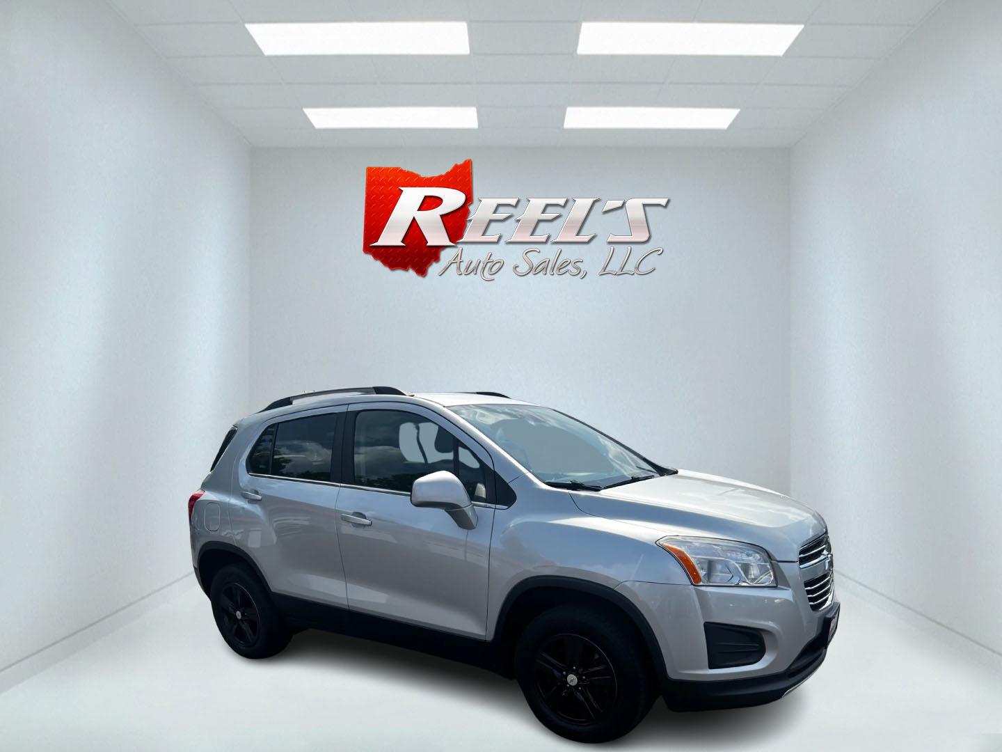 2016 Silver /Black Chevrolet Trax 1LT AWD (KL7CJPSB8GB) with an 1.4L I4 DOHC 16V TURBO engine, 6A transmission, located at 547 E. Main St., Orwell, OH, 44076, (440) 437-5893, 41.535435, -80.847855 - This 2016 Chevrolet Trax 1LT AWD is a compact crossover SUV that offers a blend of efficiency and modern features. It's powered by a 1.4-liter turbocharged EcoTec four-cylinder engine paired with a six-speed automatic transmission, delivering an impressive 31 MPG on the highway. The all-wheel-drive - Photo#3